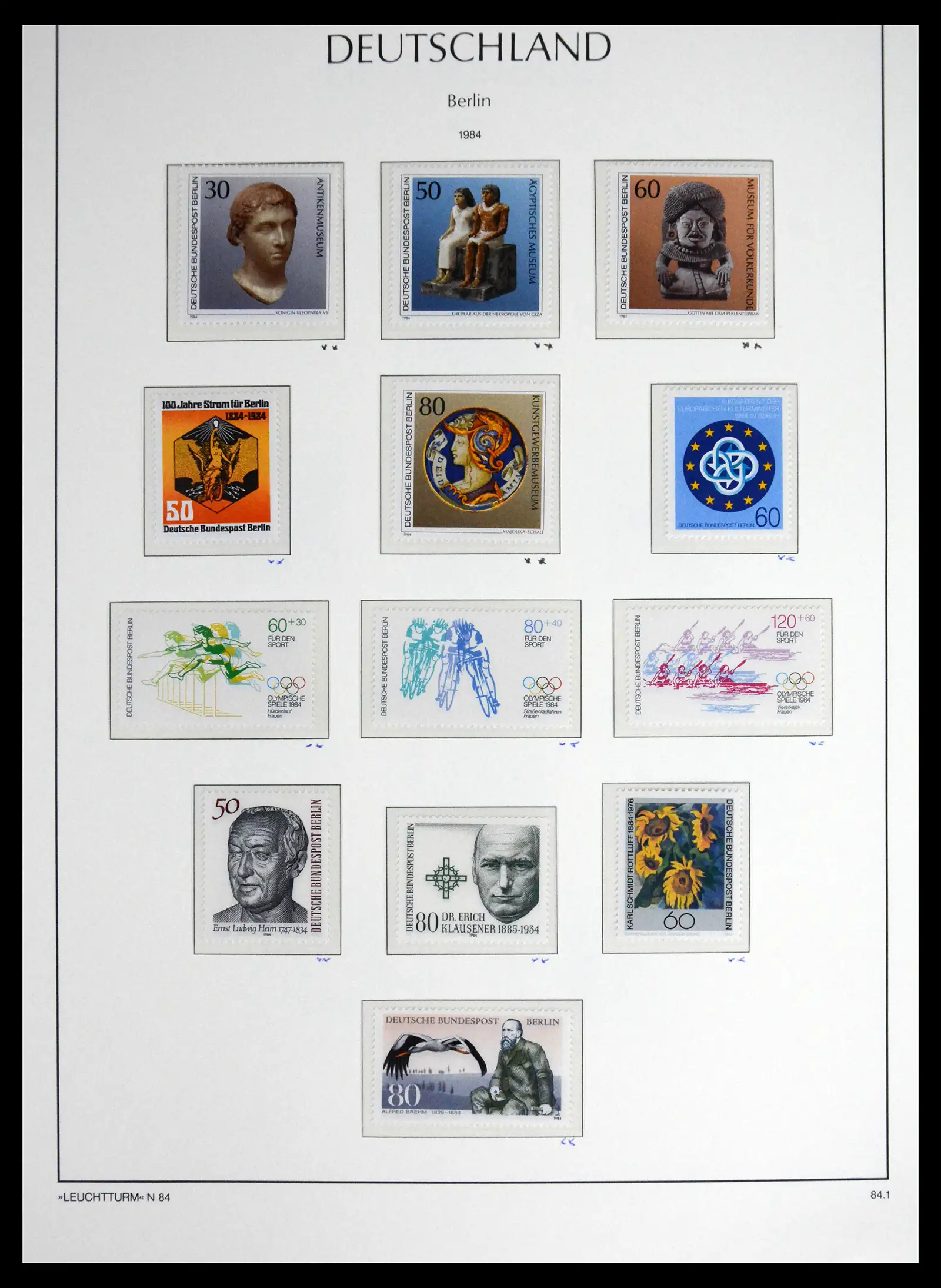 41703 0067 - Stamp collection 41703 Berlin complete mnh 1948-1990.