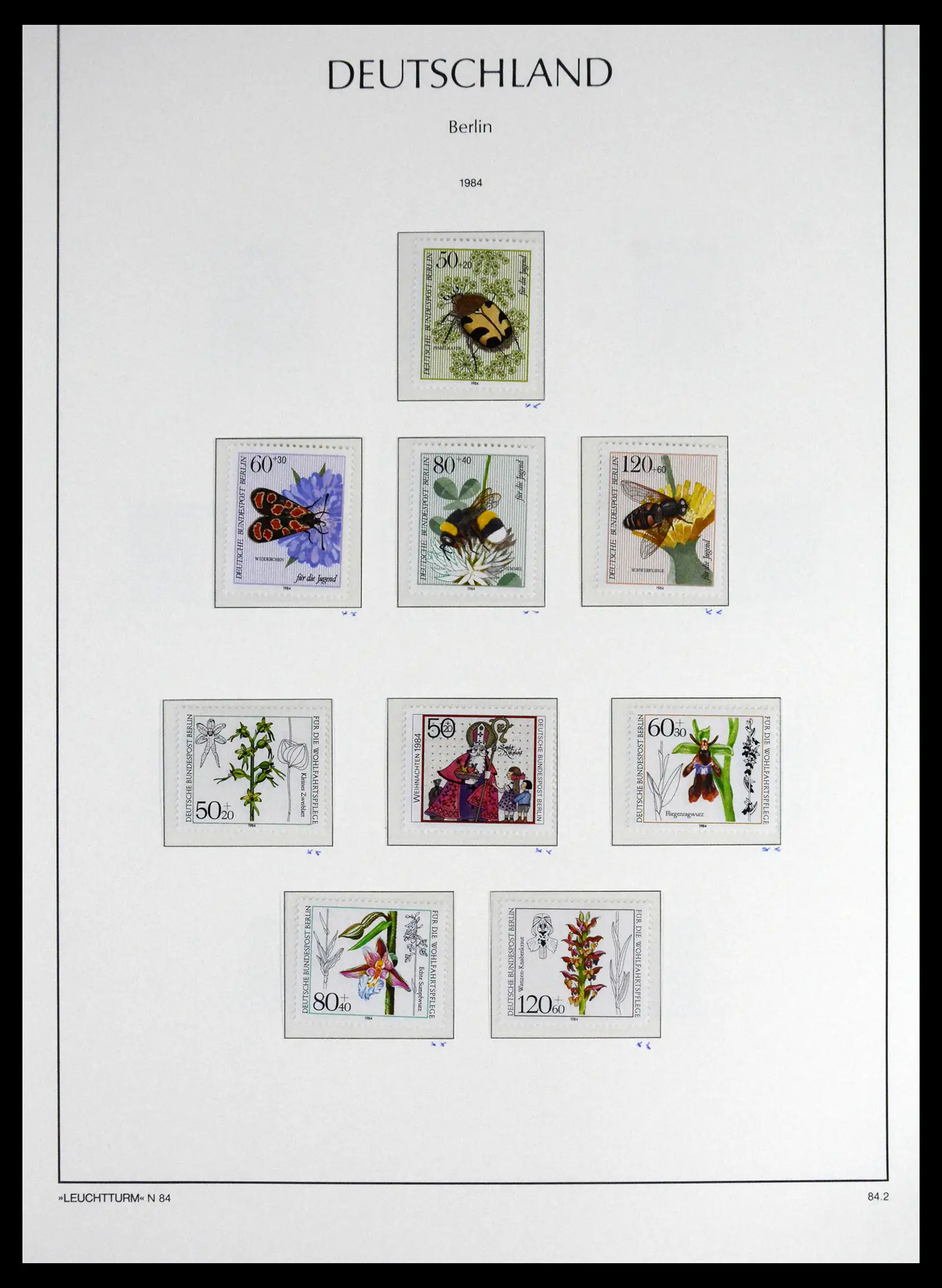 41703 0068 - Stamp collection 41703 Berlin complete mnh 1948-1990.