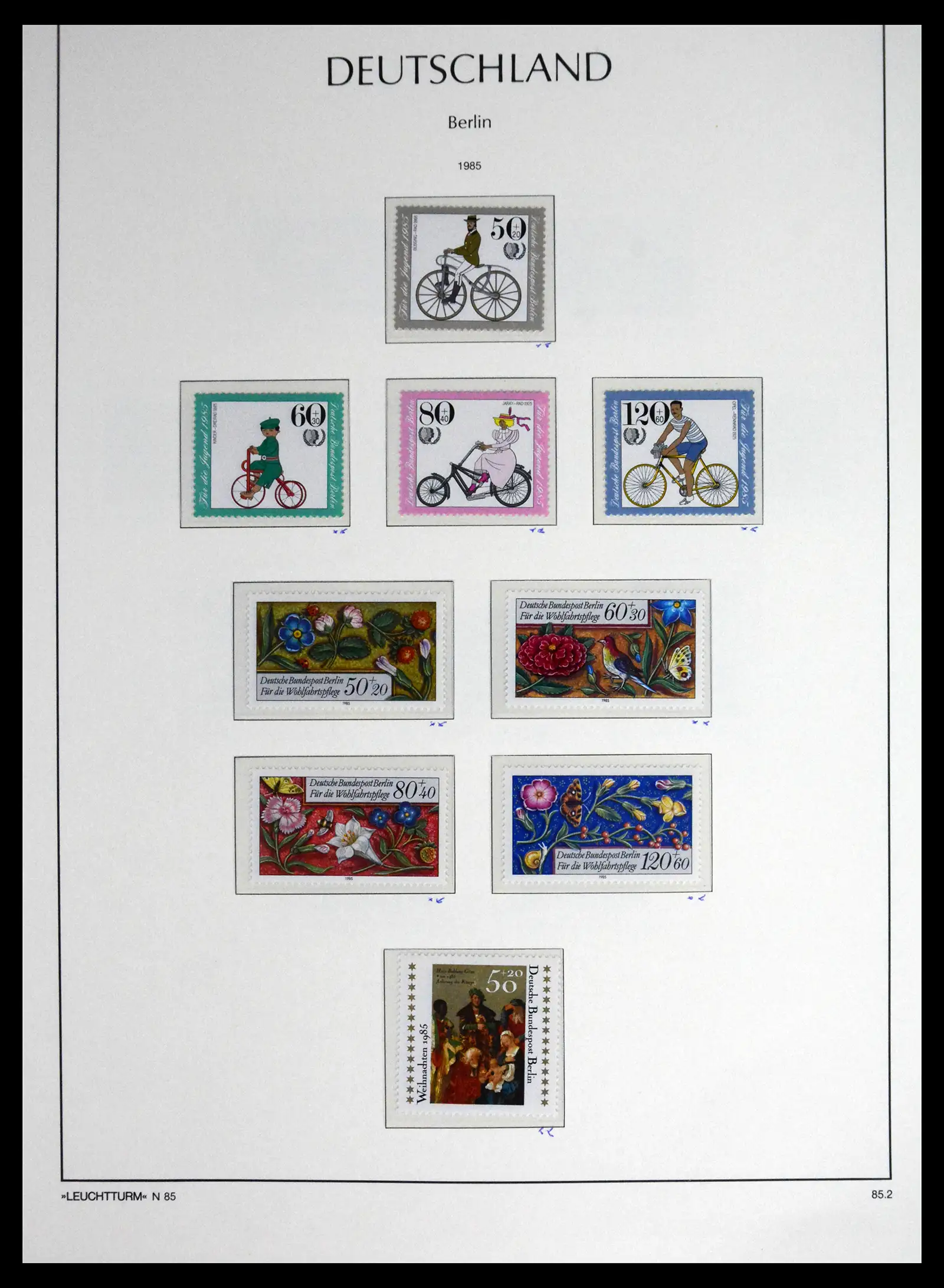41703 0070 - Stamp collection 41703 Berlin complete mnh 1948-1990.