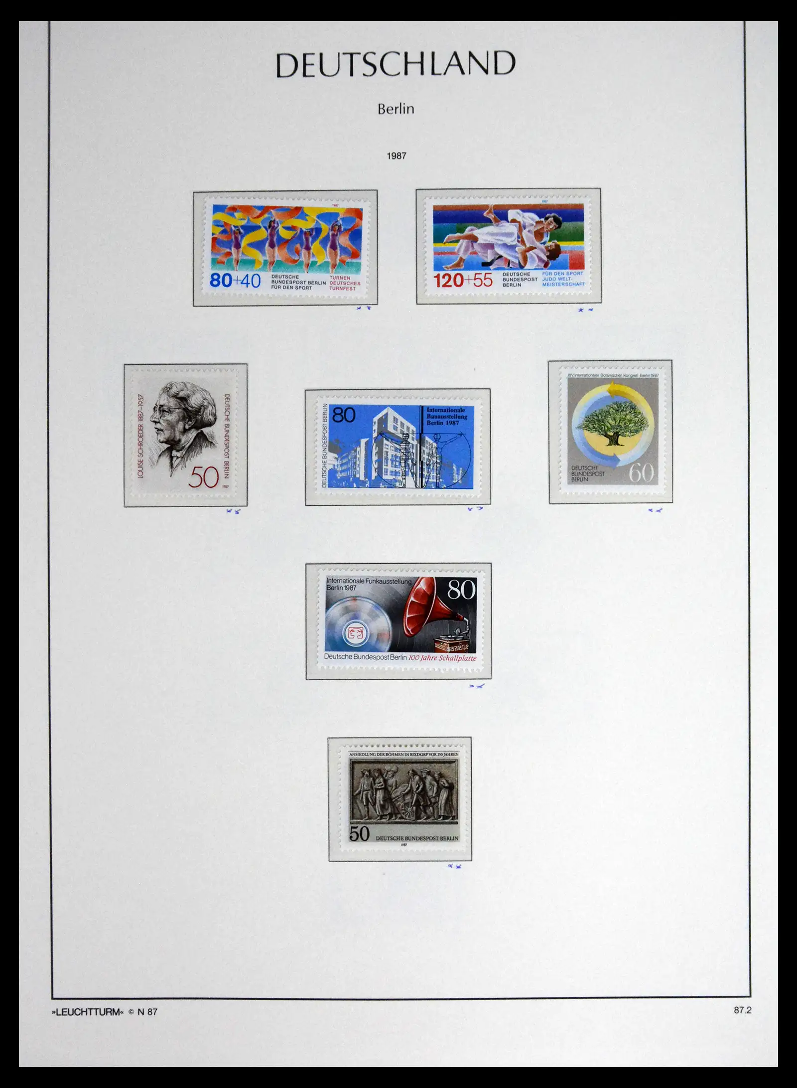 41703 0074 - Stamp collection 41703 Berlin complete mnh 1948-1990.