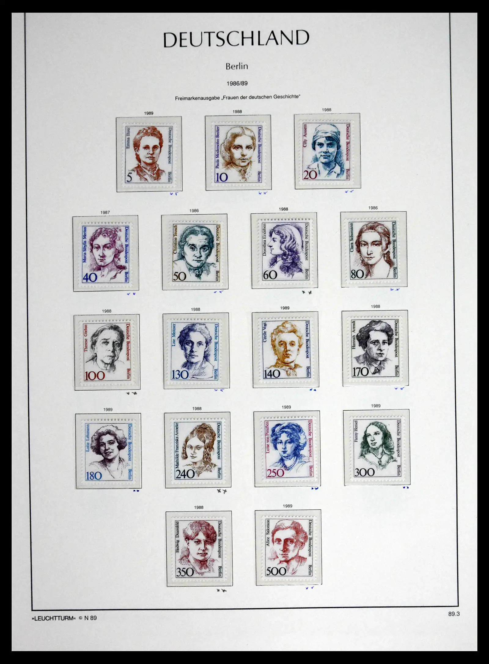 41703 0081 - Stamp collection 41703 Berlin complete mnh 1948-1990.