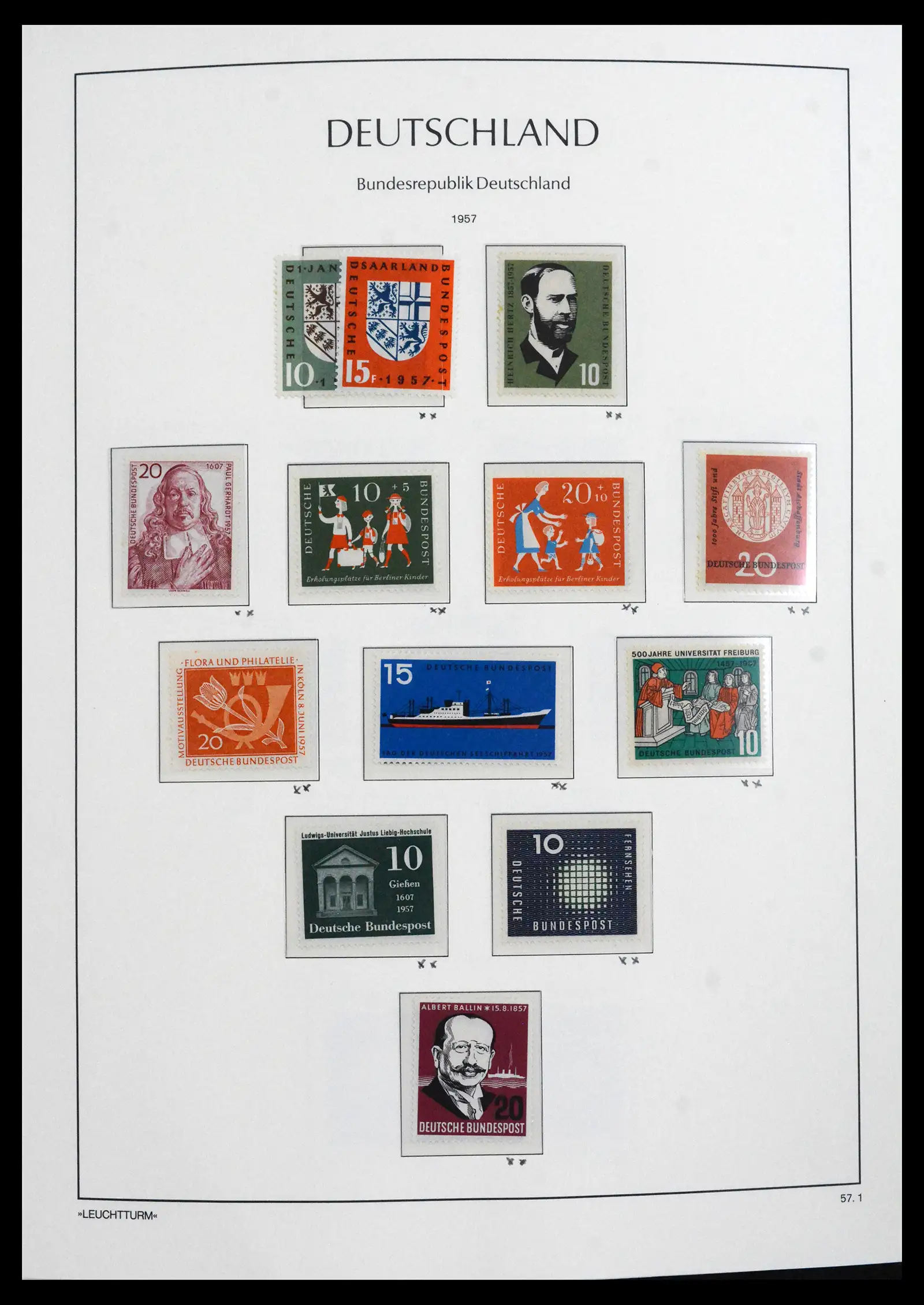 41704 0011 - Postzegelverzameling 41704 Bund compleet 1949-2022.