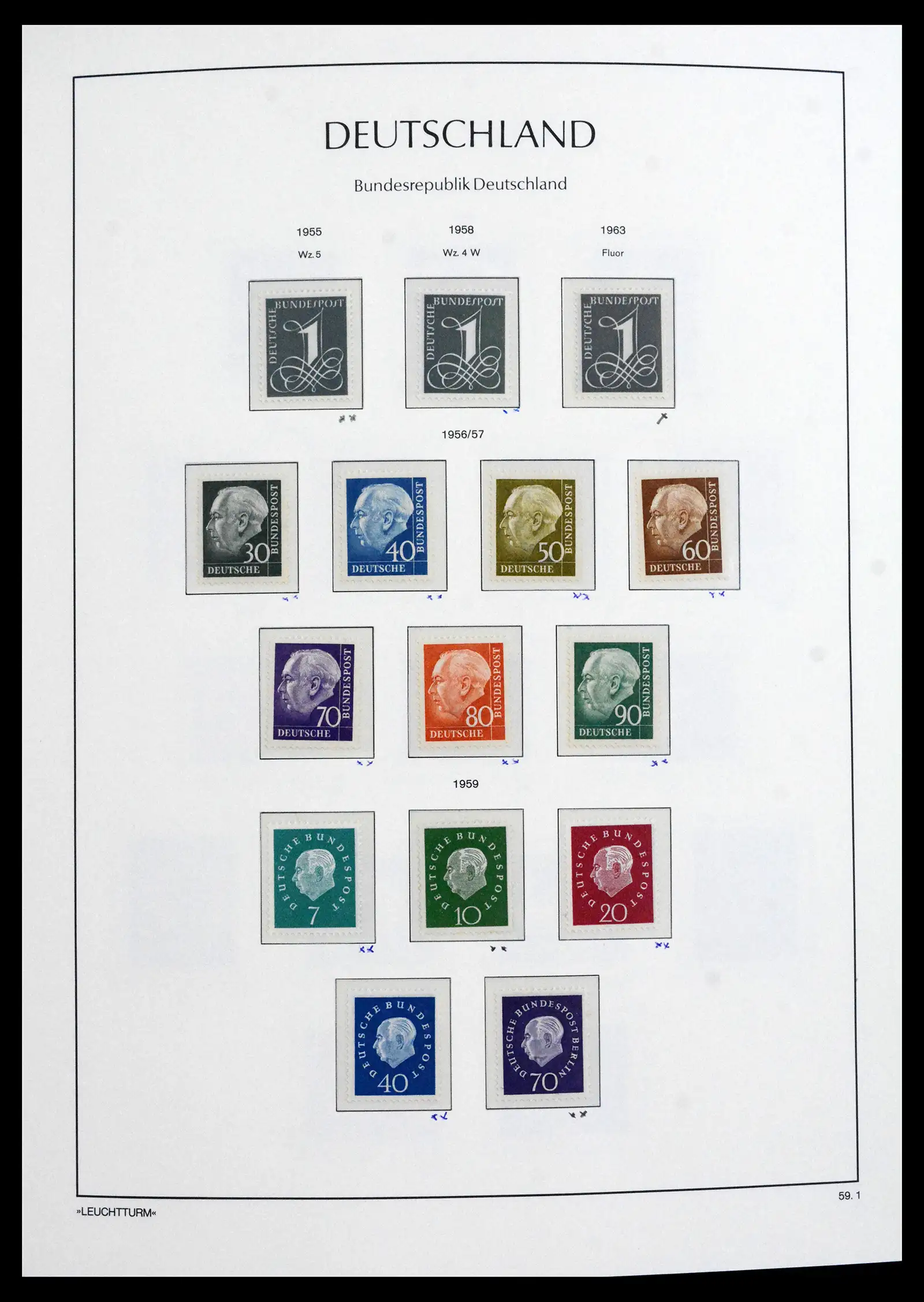 41704 0015 - Postzegelverzameling 41704 Bund compleet 1949-2022.