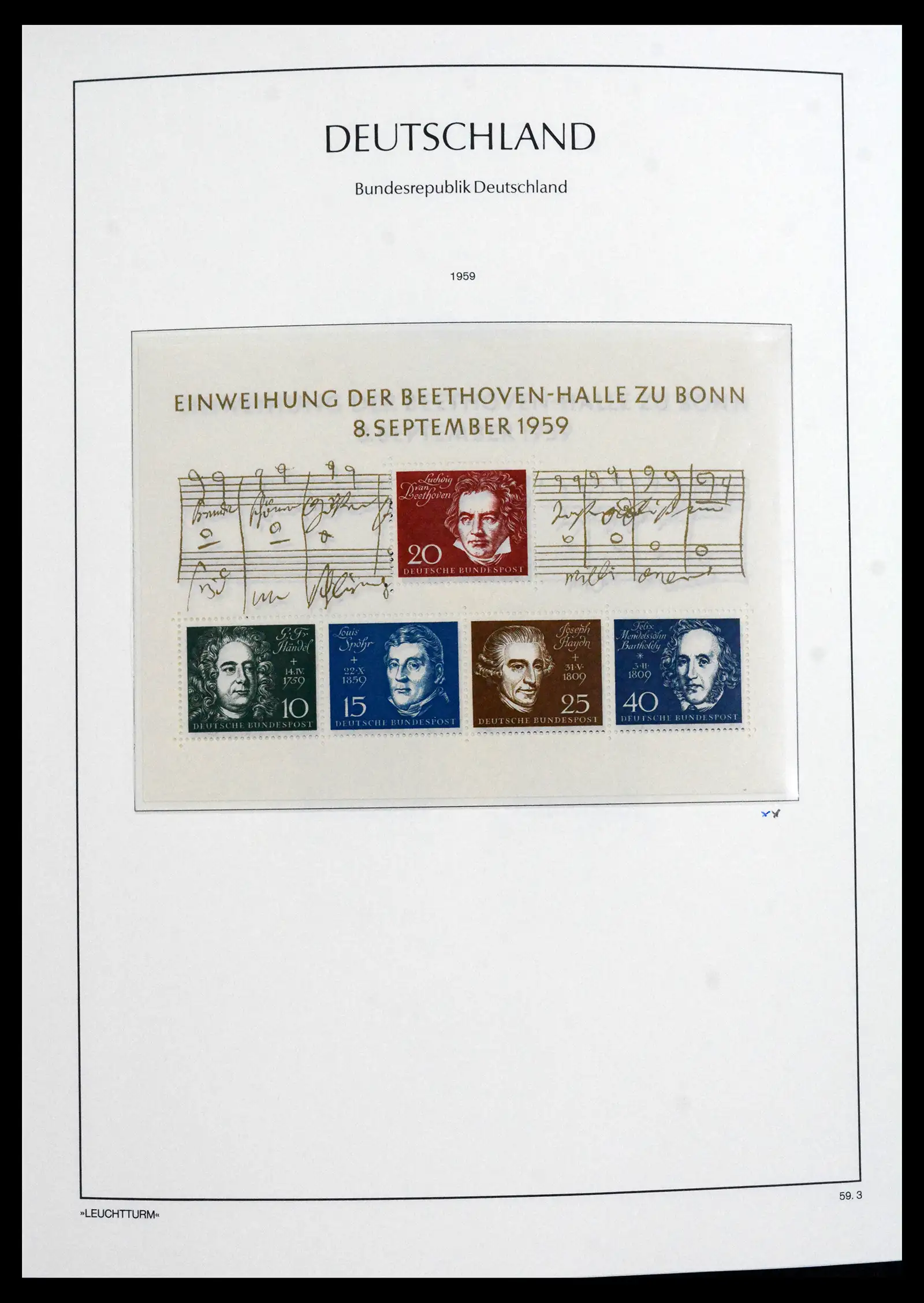 41704 0017 - Postzegelverzameling 41704 Bund compleet 1949-2022.