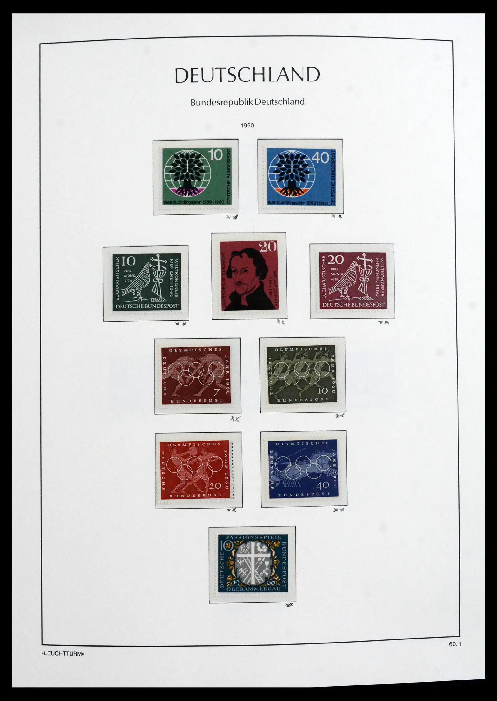 41704 0019 - Postzegelverzameling 41704 Bund compleet 1949-2022.