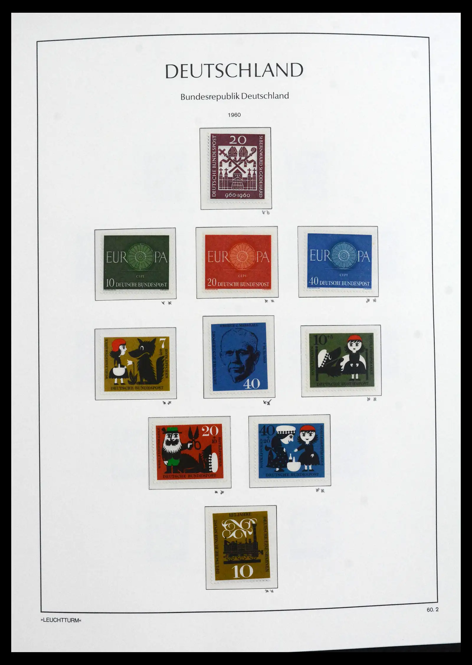 41704 0020 - Postzegelverzameling 41704 Bund compleet 1949-2022.