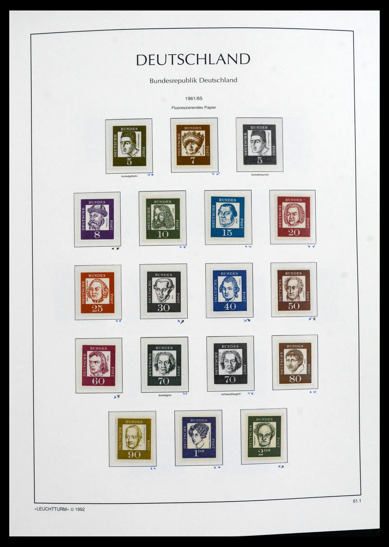 41704 0022 - Postzegelverzameling 41704 Bund compleet 1949-2022.