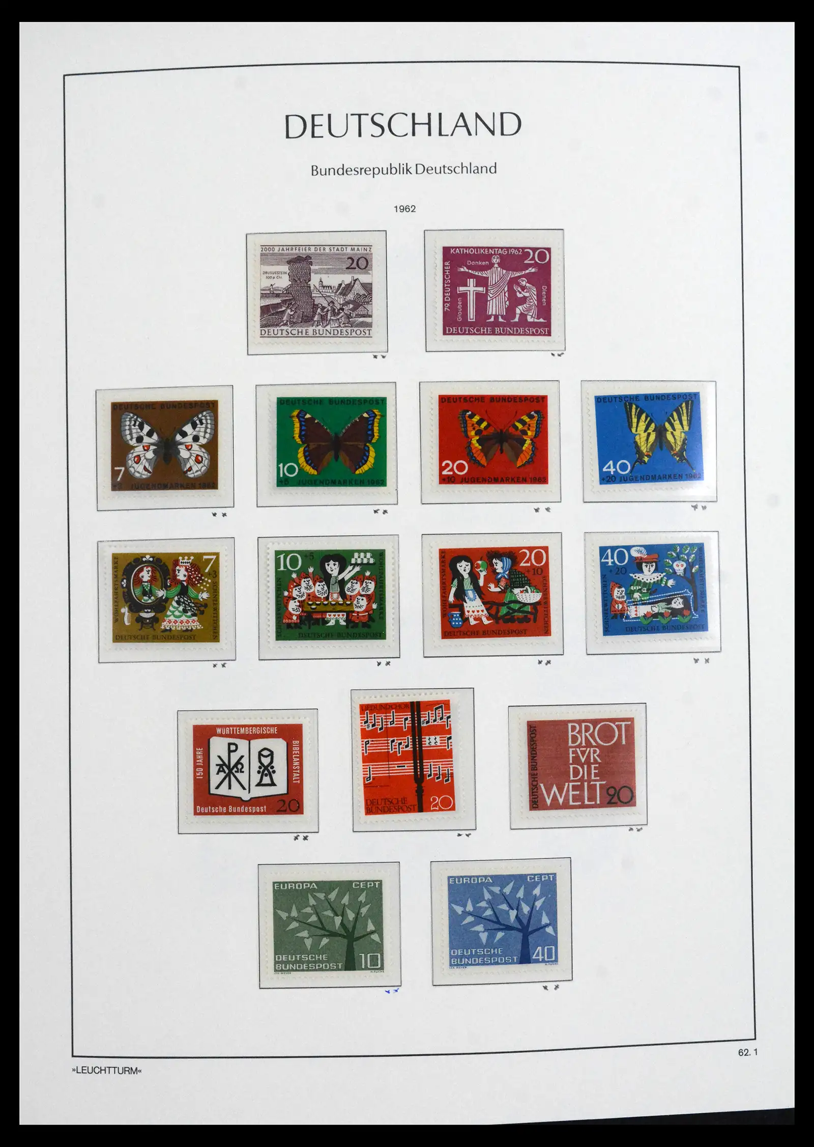 41704 0024 - Postzegelverzameling 41704 Bund compleet 1949-2022.