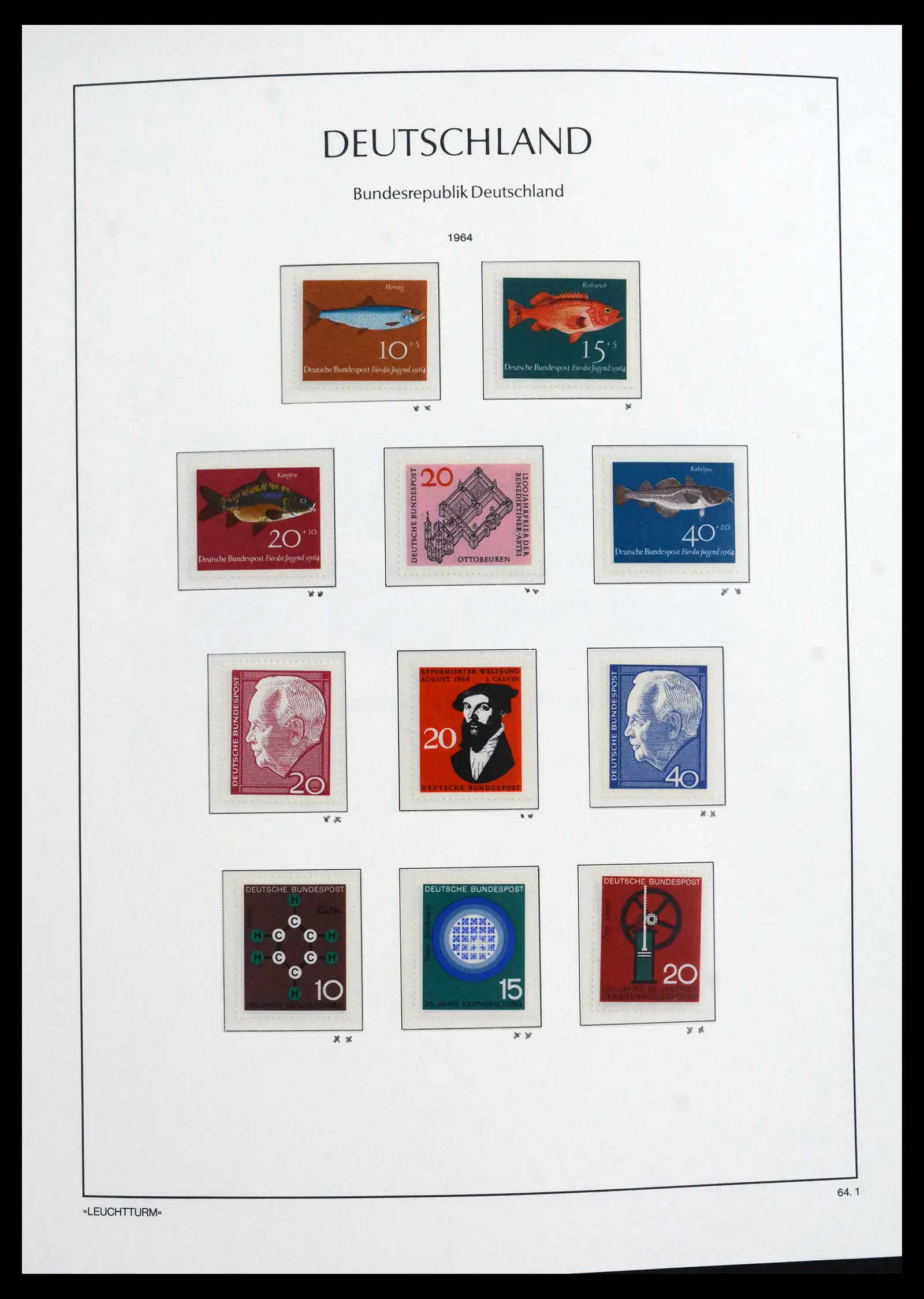 41704 0027 - Postzegelverzameling 41704 Bund compleet 1949-2022.
