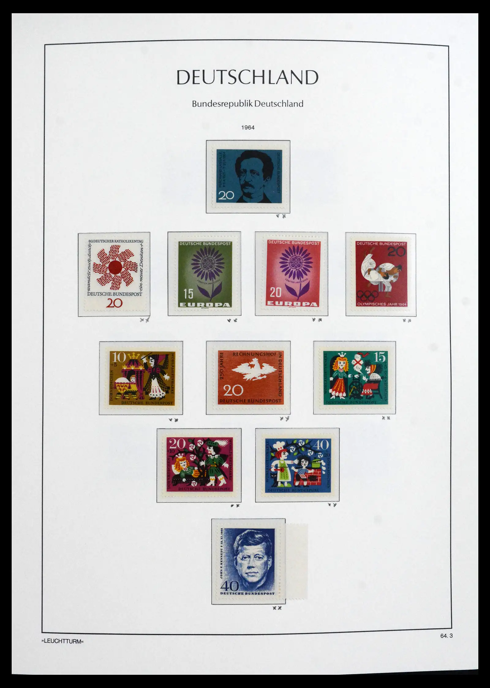 41704 0030 - Postzegelverzameling 41704 Bund compleet 1949-2022.