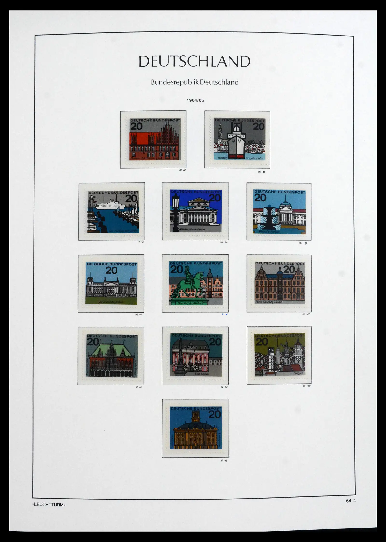 41704 0031 - Postzegelverzameling 41704 Bund compleet 1949-2022.