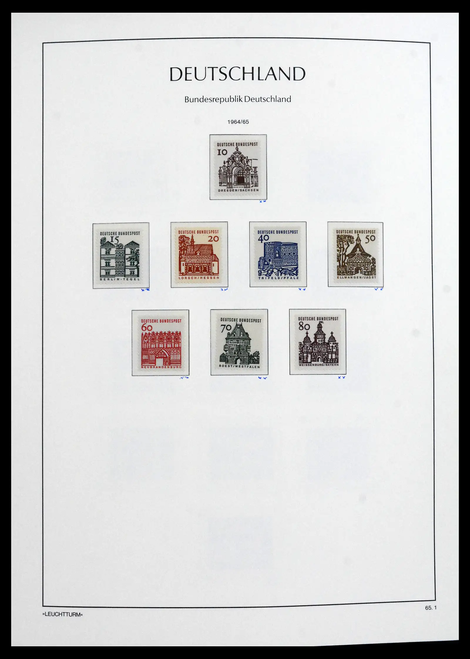 41704 0032 - Postzegelverzameling 41704 Bund compleet 1949-2022.