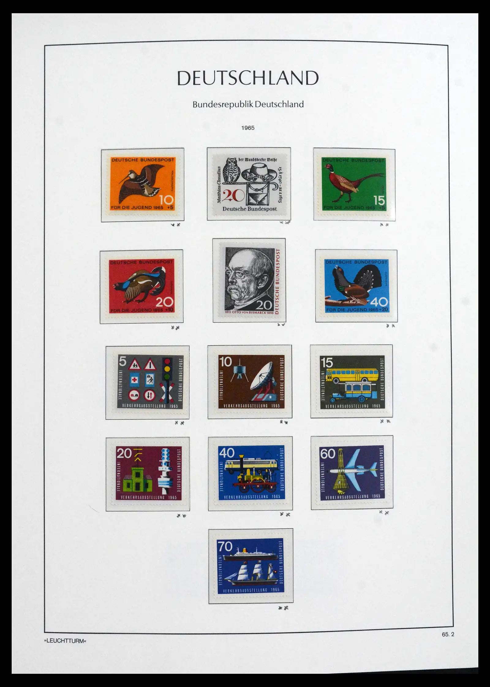 41704 0033 - Postzegelverzameling 41704 Bund compleet 1949-2022.