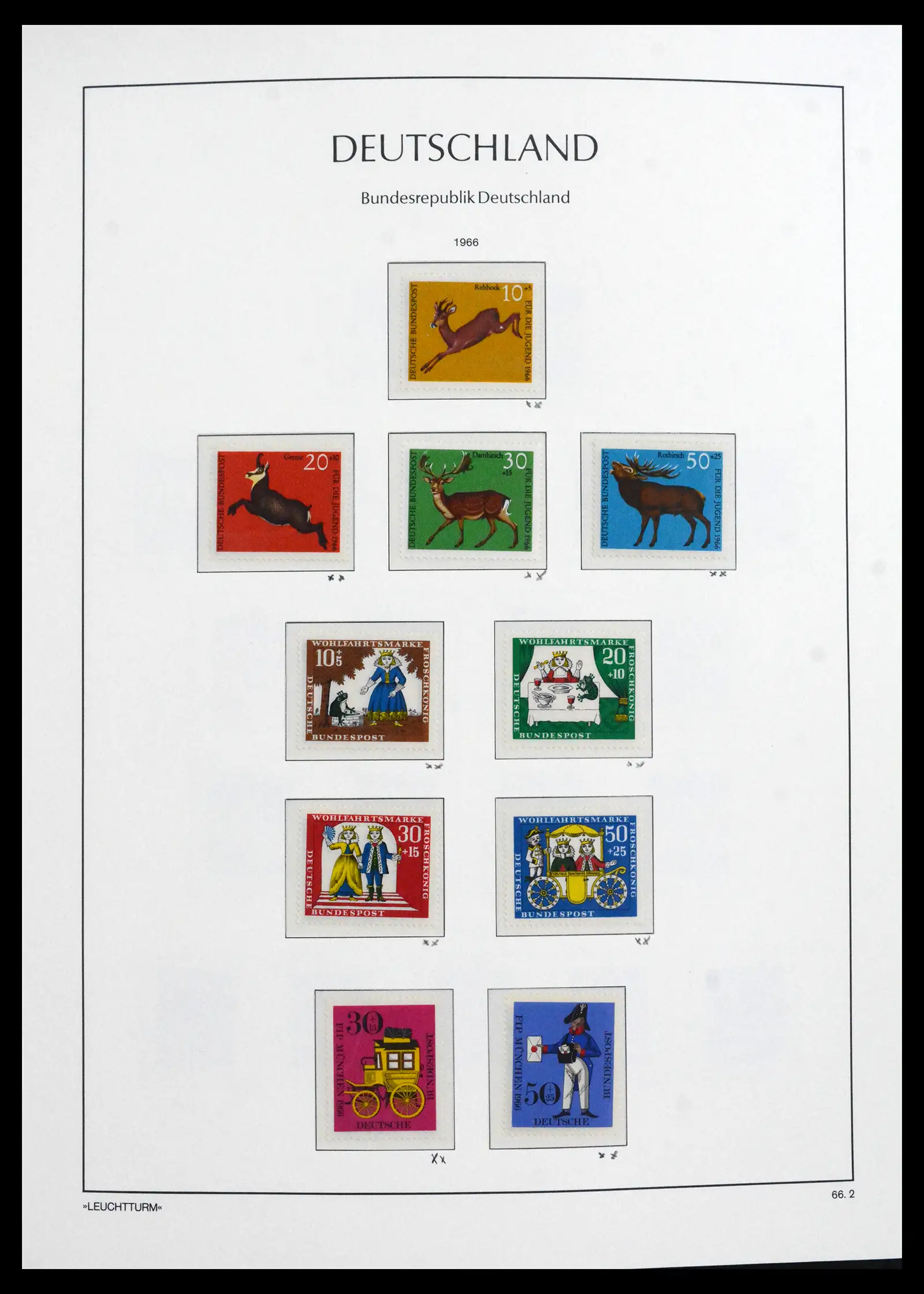 41704 0036 - Postzegelverzameling 41704 Bund compleet 1949-2022.