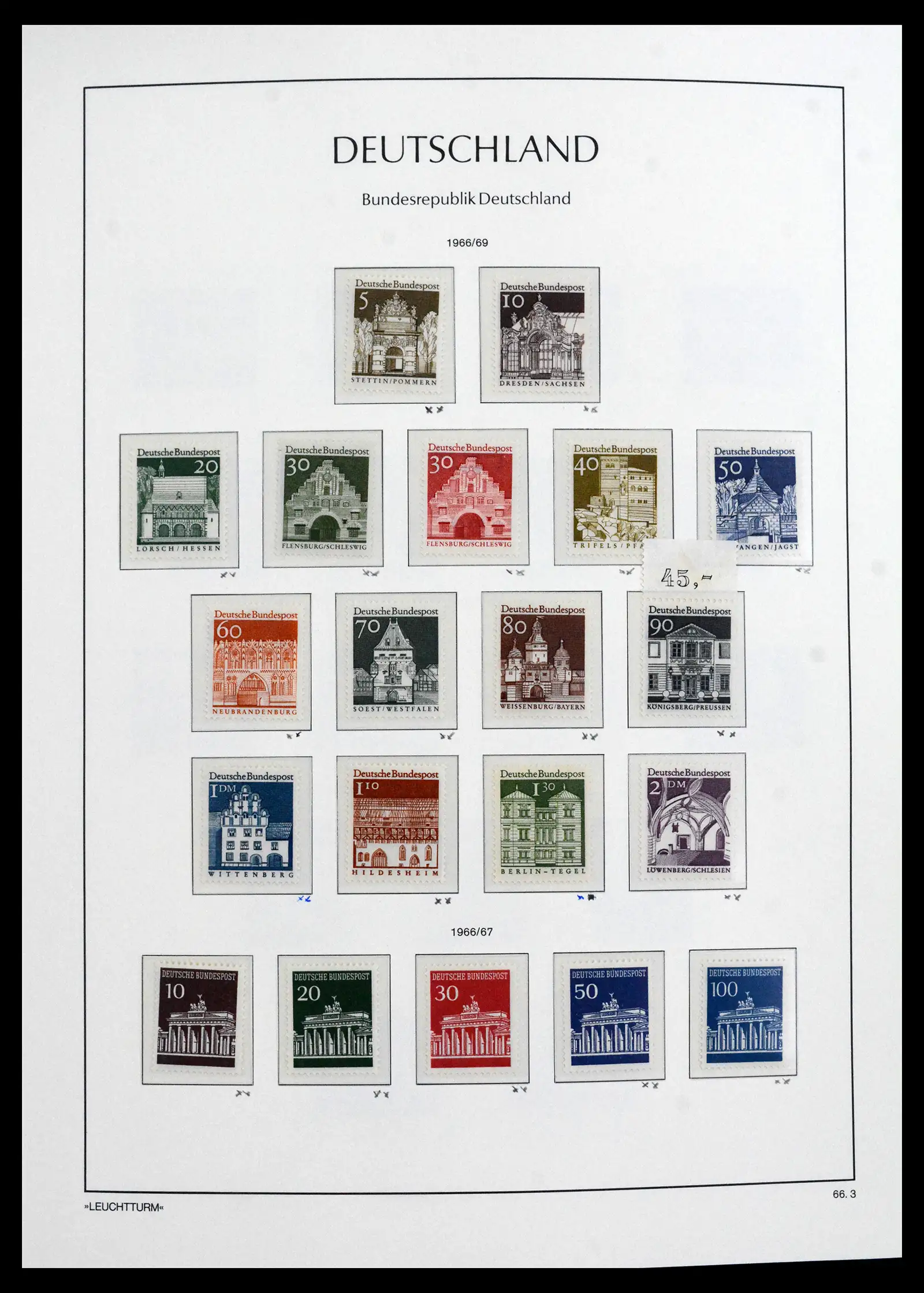 41704 0037 - Postzegelverzameling 41704 Bund compleet 1949-2022.