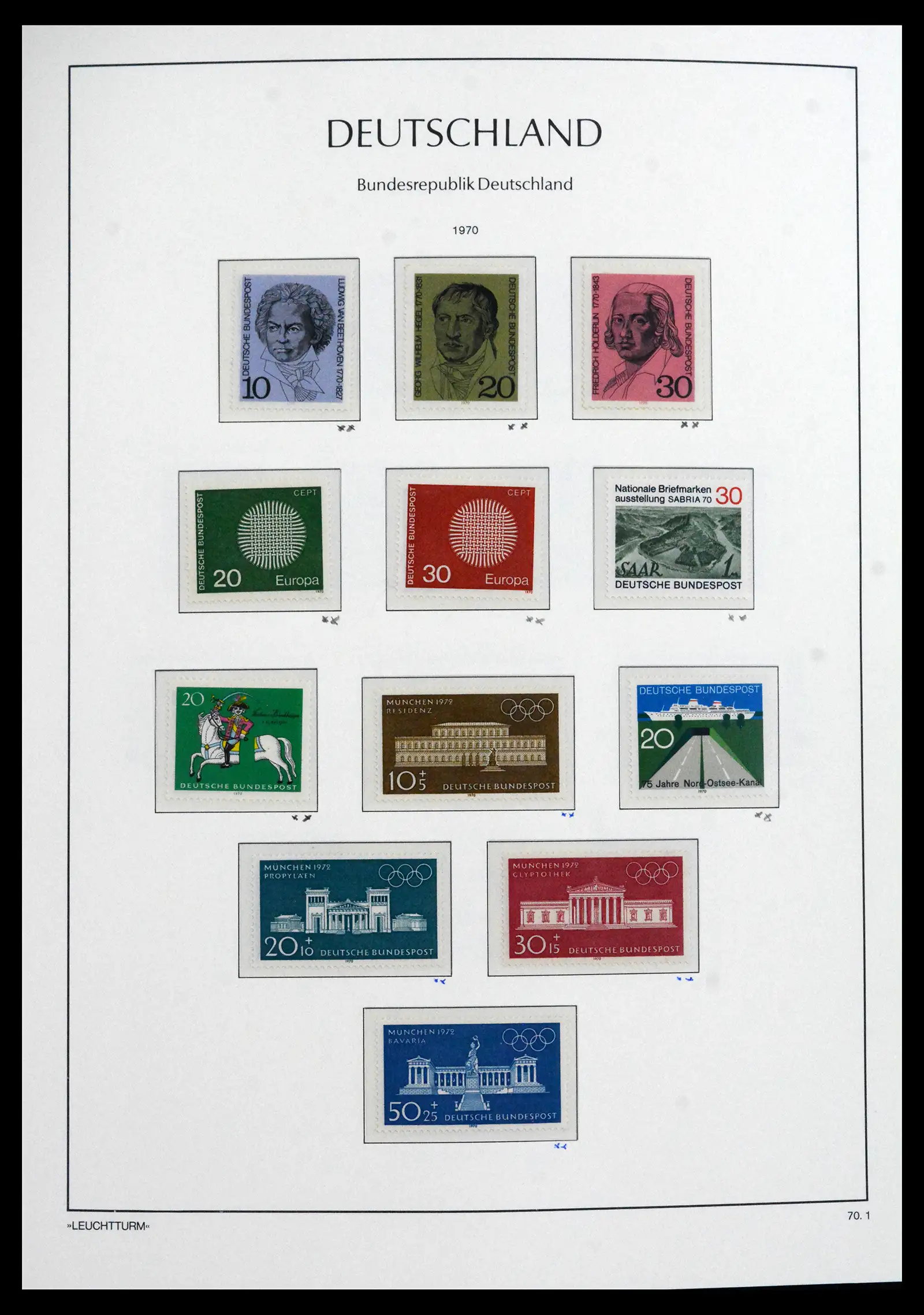 41704 0047 - Postzegelverzameling 41704 Bund compleet 1949-2022.