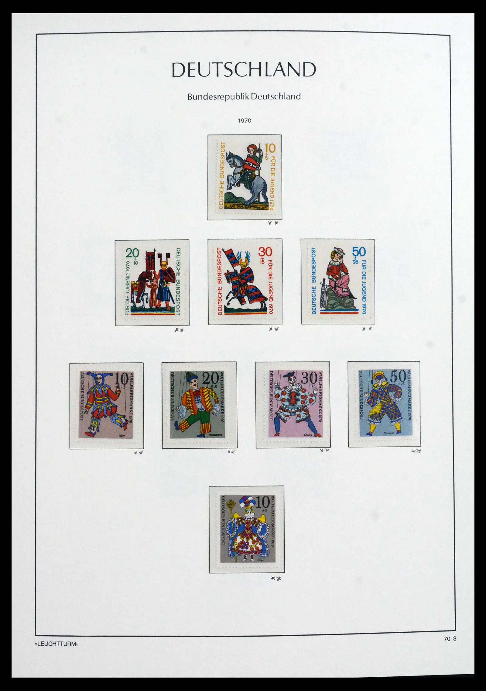 41704 0049 - Postzegelverzameling 41704 Bund compleet 1949-2022.