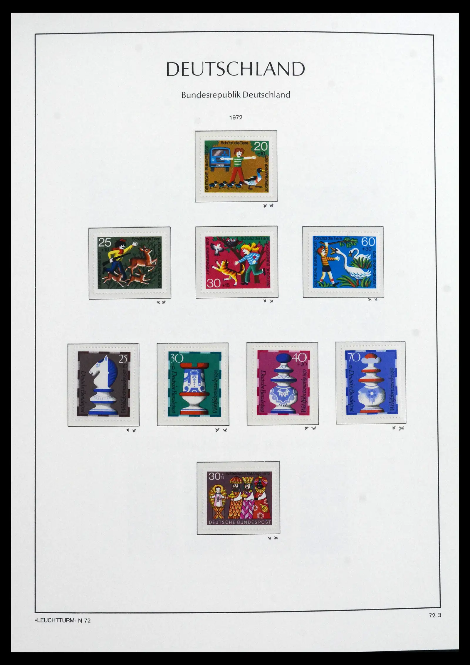 41704 0056 - Postzegelverzameling 41704 Bund compleet 1949-2022.