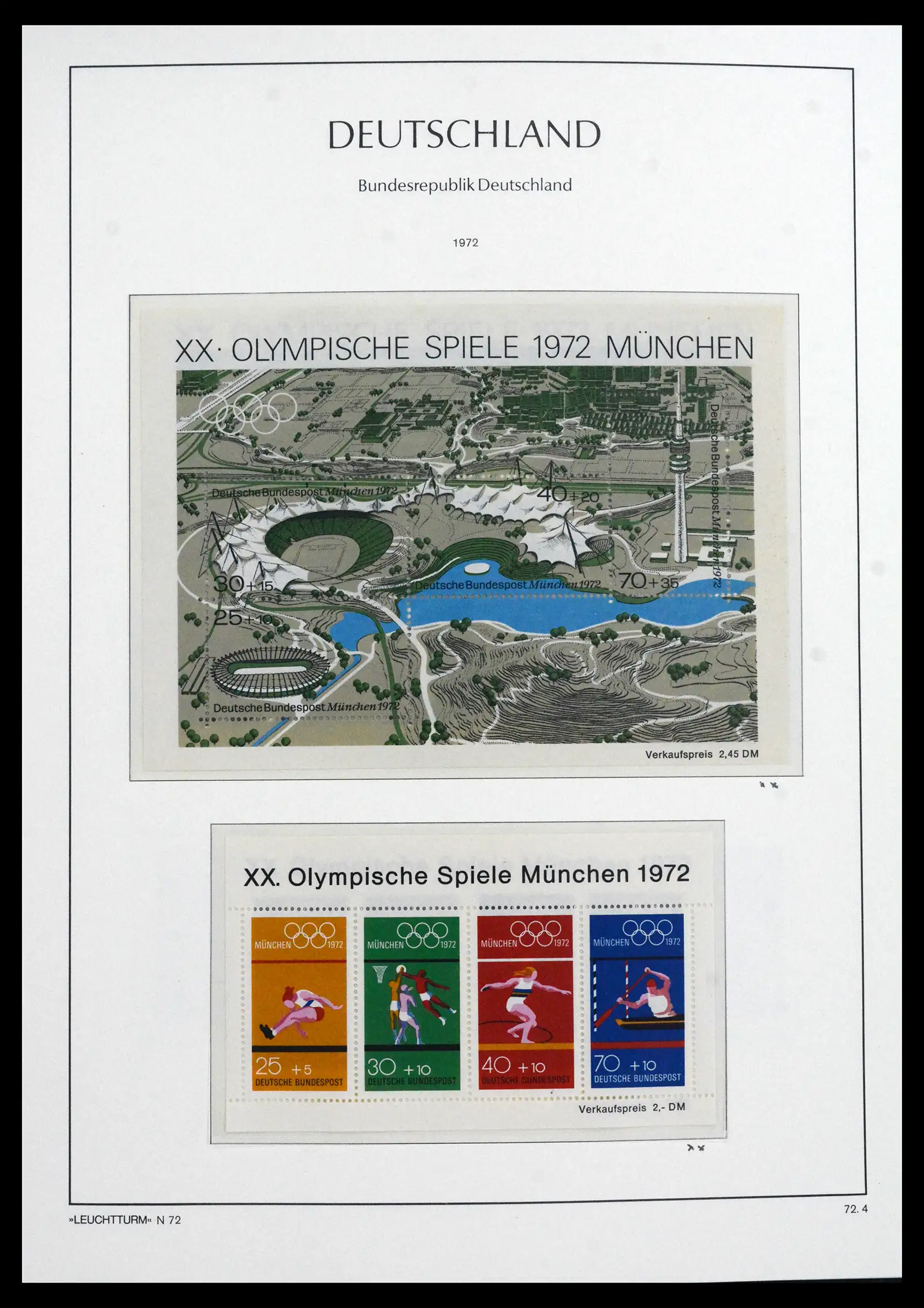 41704 0057 - Postzegelverzameling 41704 Bund compleet 1949-2022.