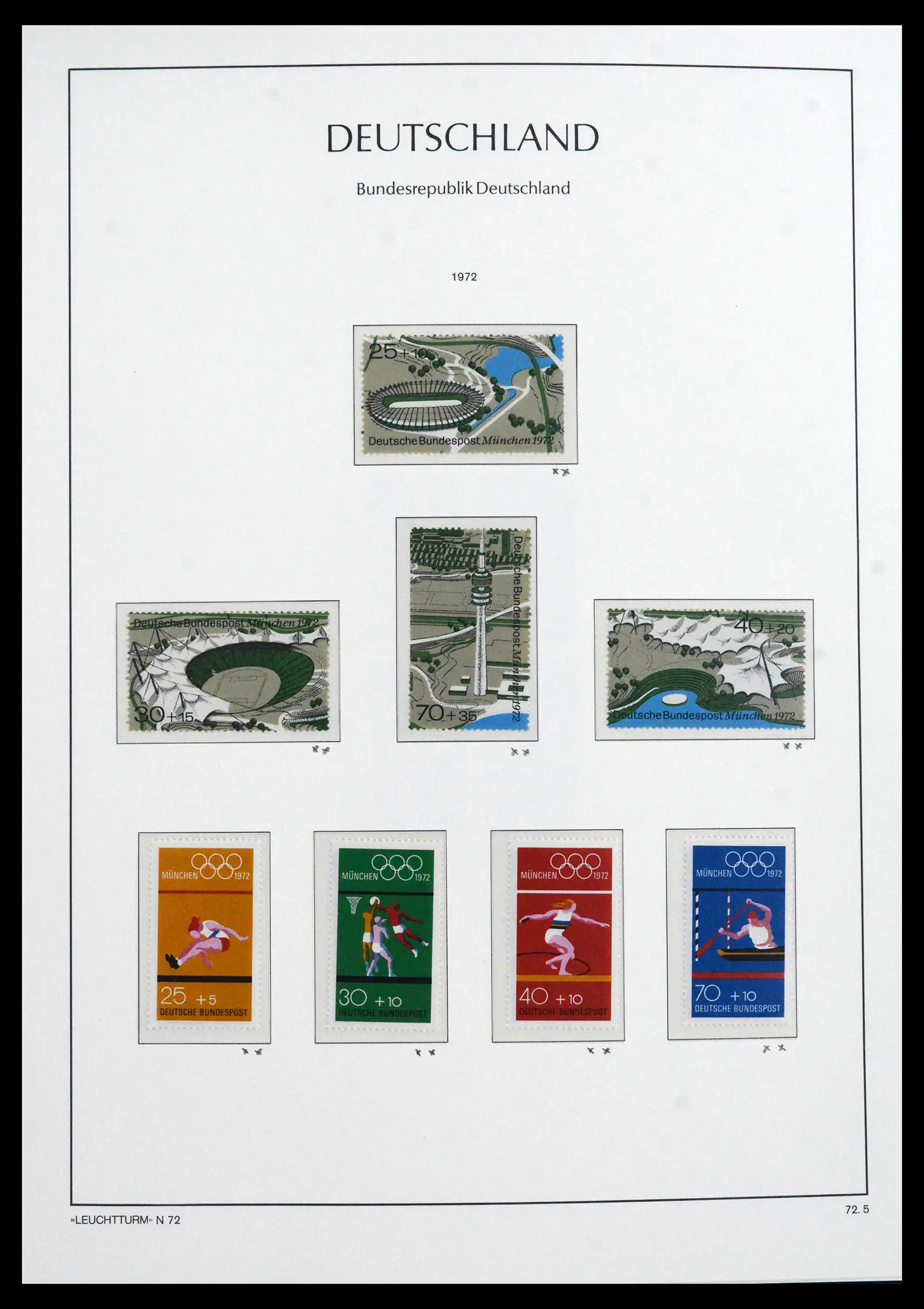 41704 0058 - Postzegelverzameling 41704 Bund compleet 1949-2022.