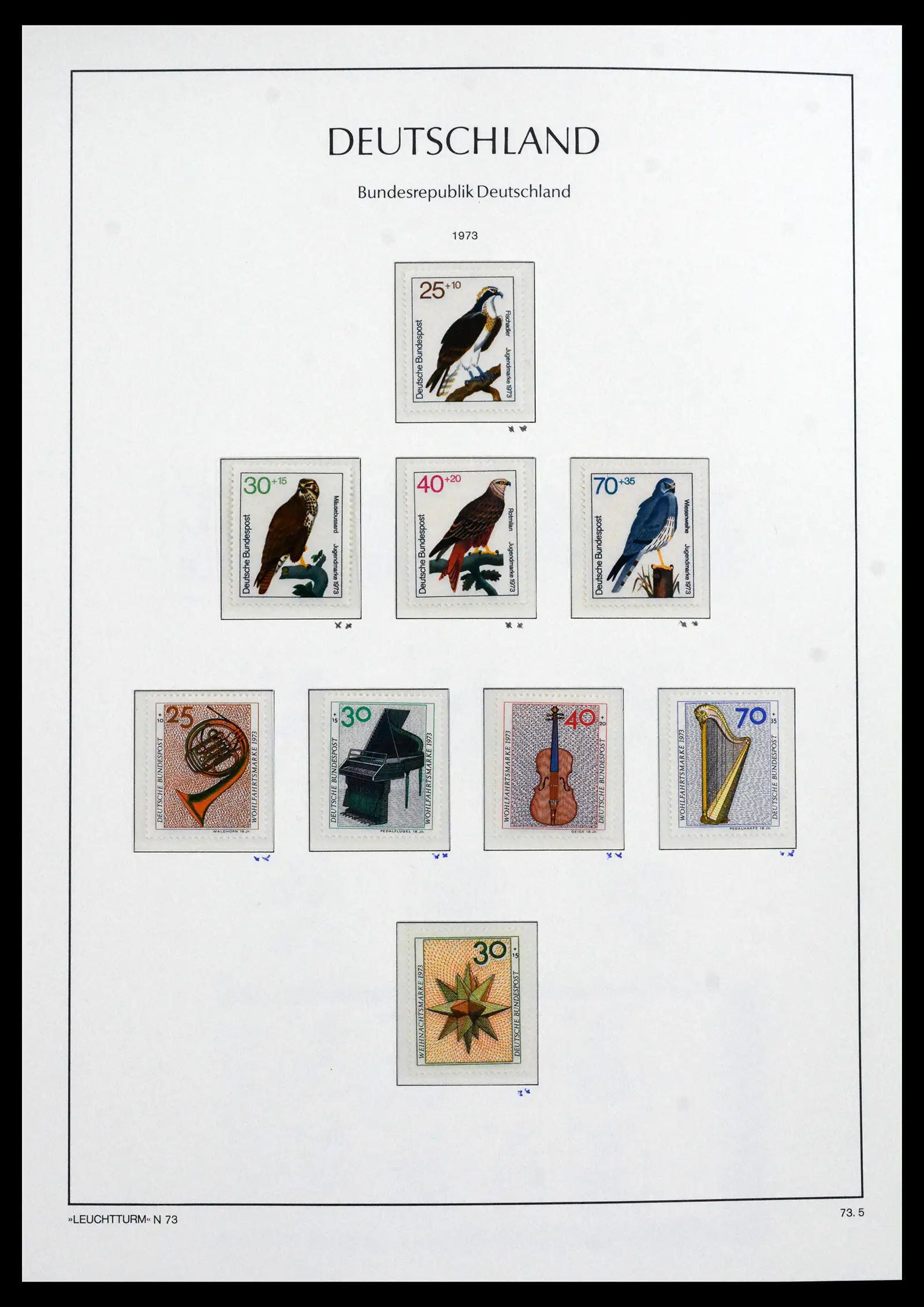 41704 0064 - Postzegelverzameling 41704 Bund compleet 1949-2022.