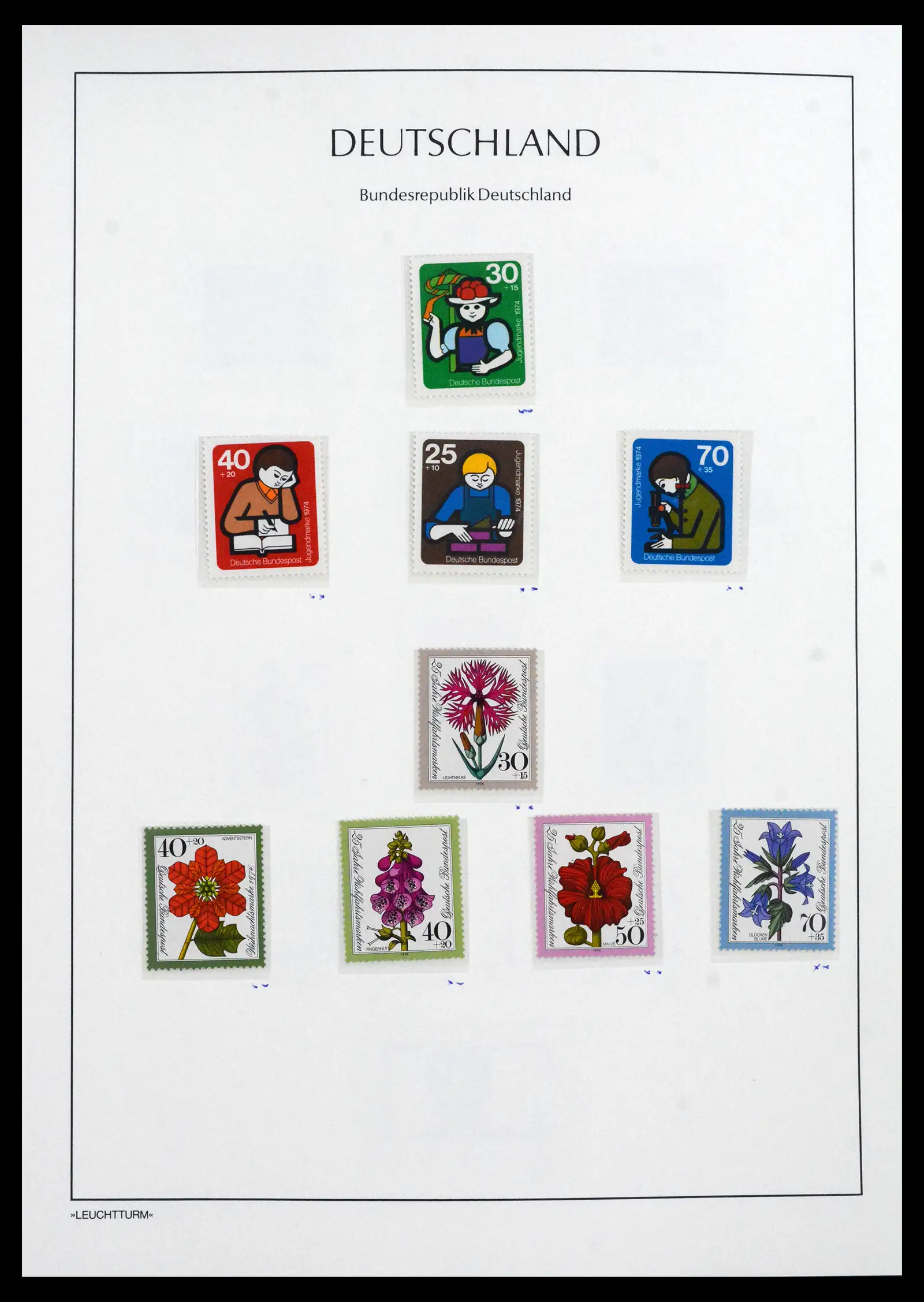 41704 0069 - Postzegelverzameling 41704 Bund compleet 1949-2022.