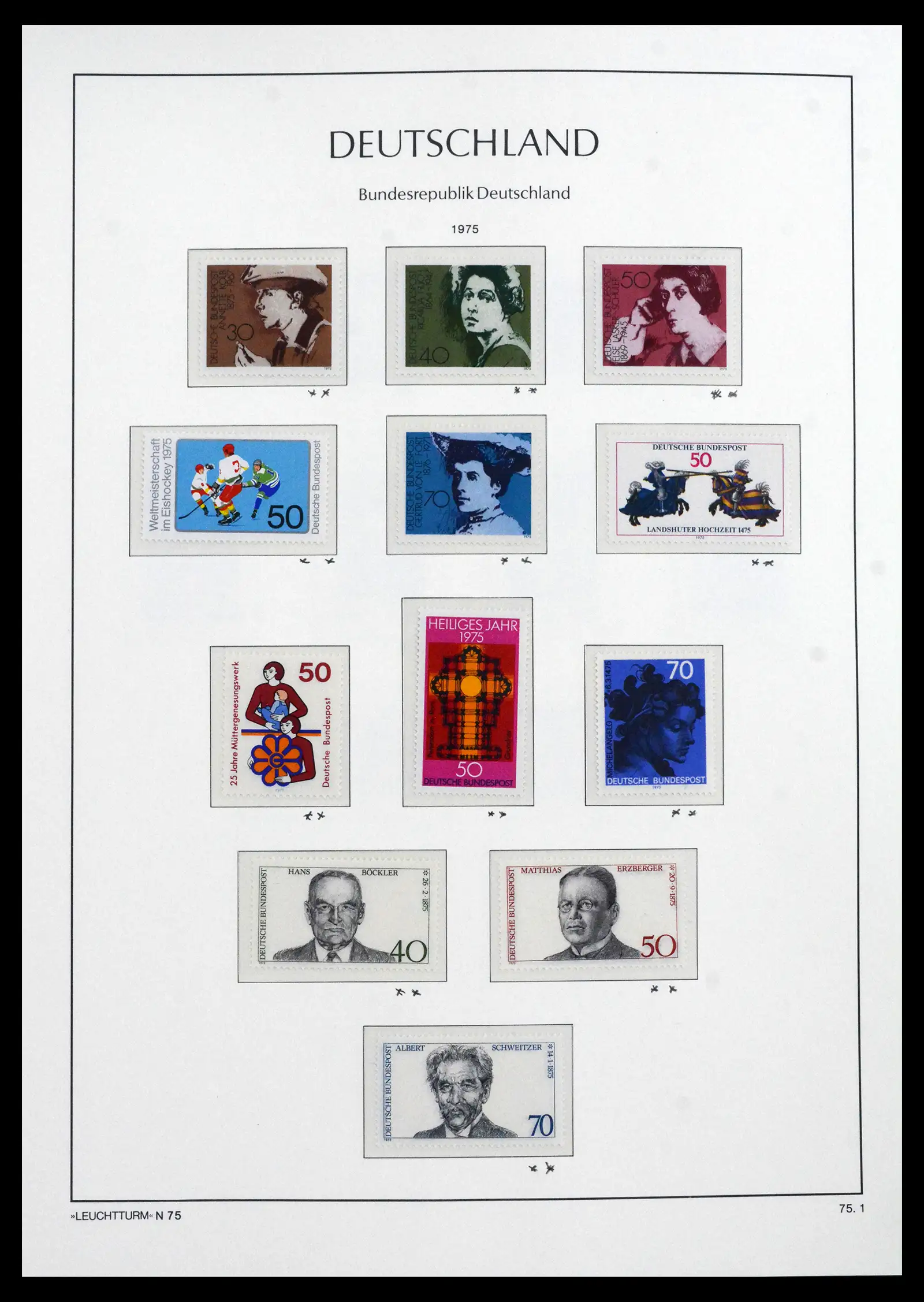 41704 0070 - Postzegelverzameling 41704 Bund compleet 1949-2022.