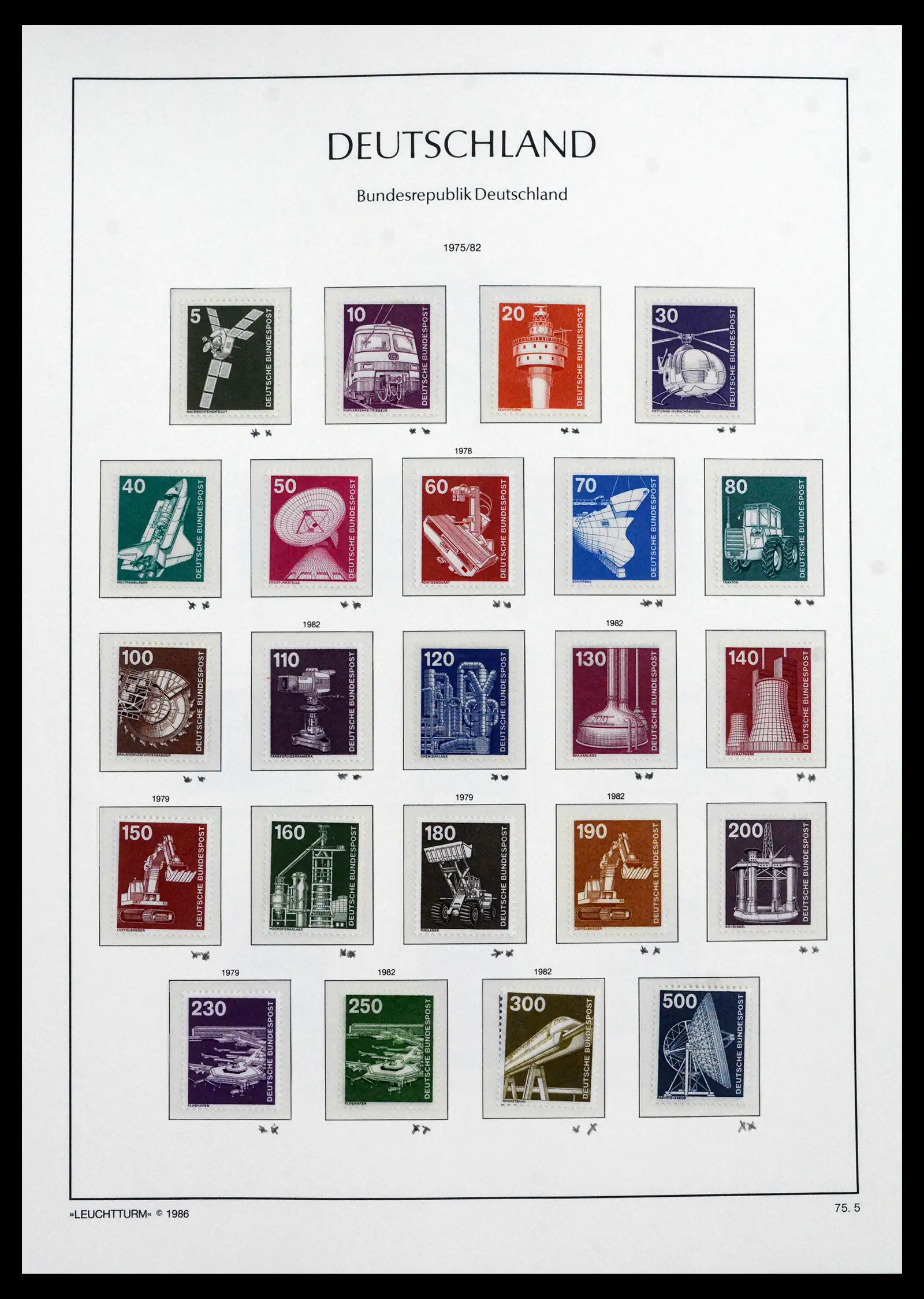 41704 0074 - Postzegelverzameling 41704 Bund compleet 1949-2022.