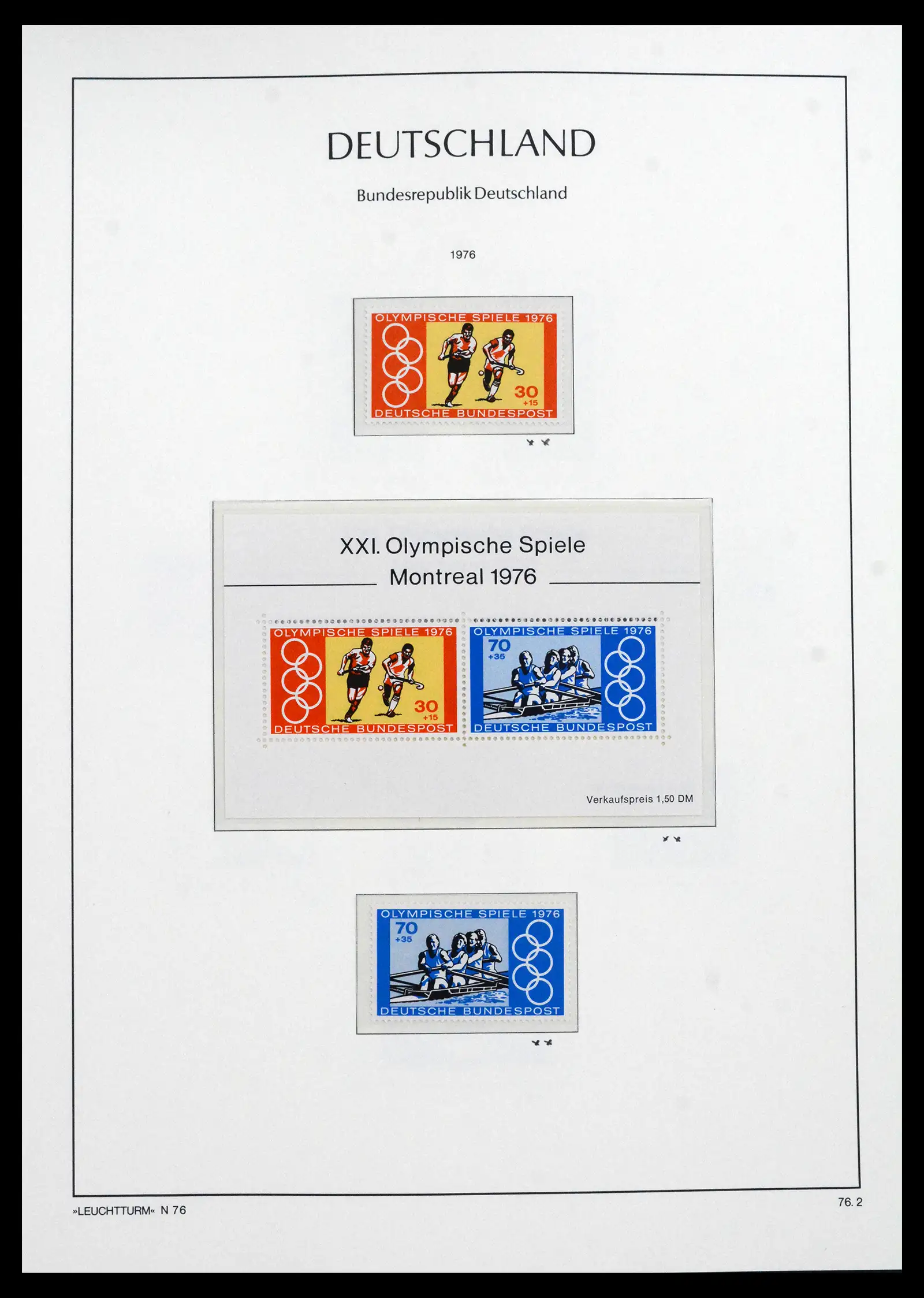 41704 0076 - Postzegelverzameling 41704 Bund compleet 1949-2022.