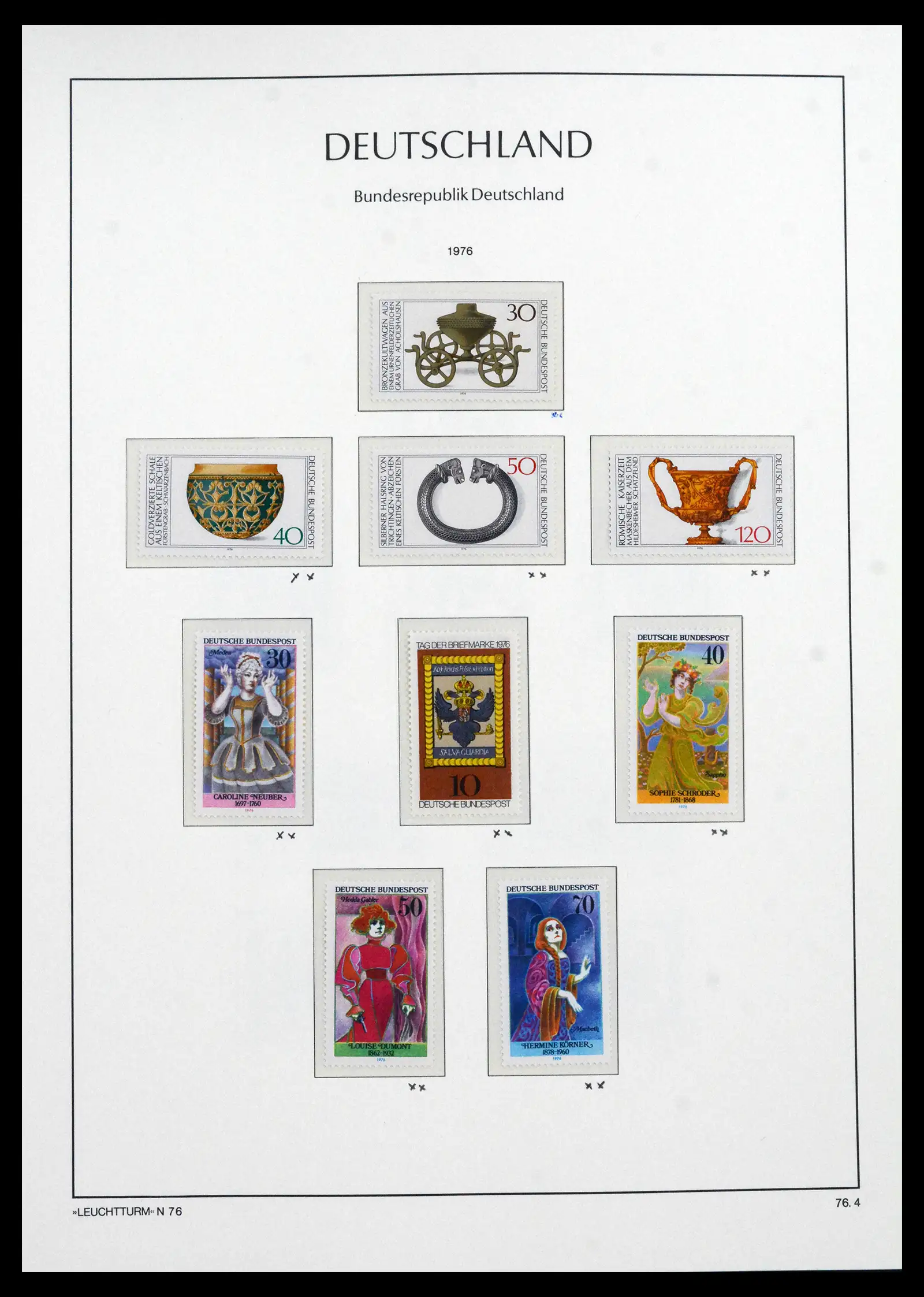 41704 0078 - Postzegelverzameling 41704 Bund compleet 1949-2022.