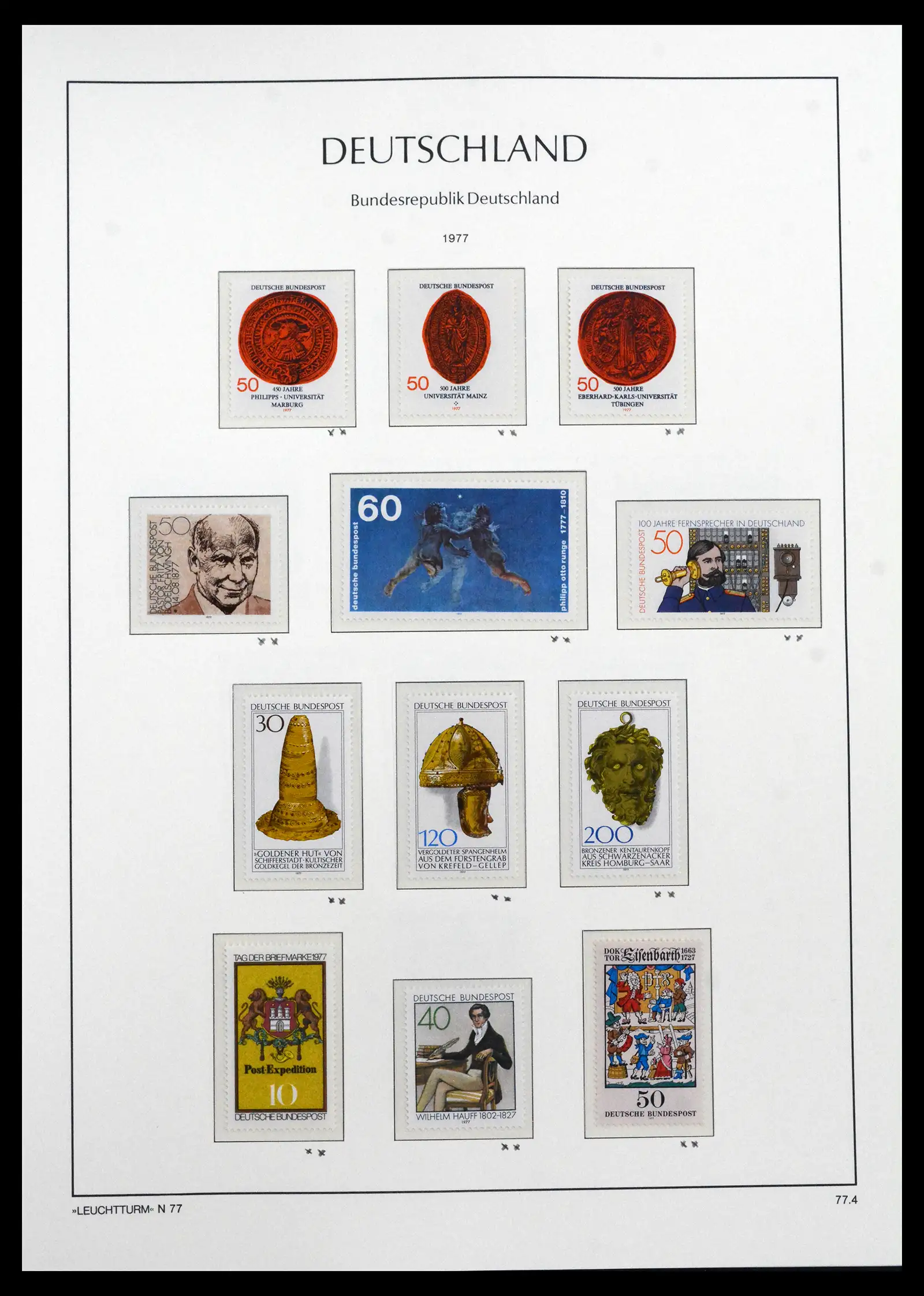 41704 0087 - Postzegelverzameling 41704 Bund compleet 1949-2022.