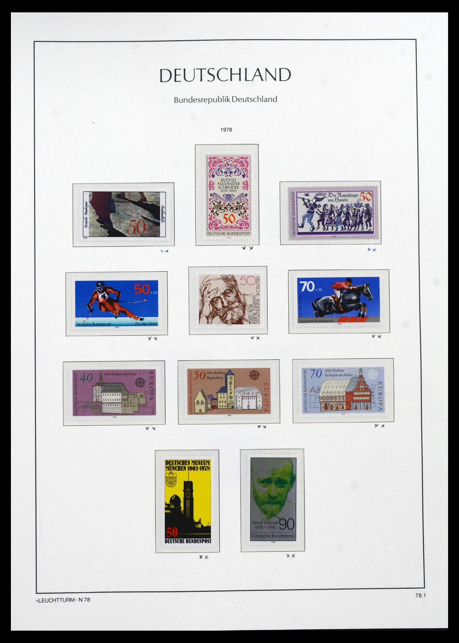 41704 0090 - Postzegelverzameling 41704 Bund compleet 1949-2022.