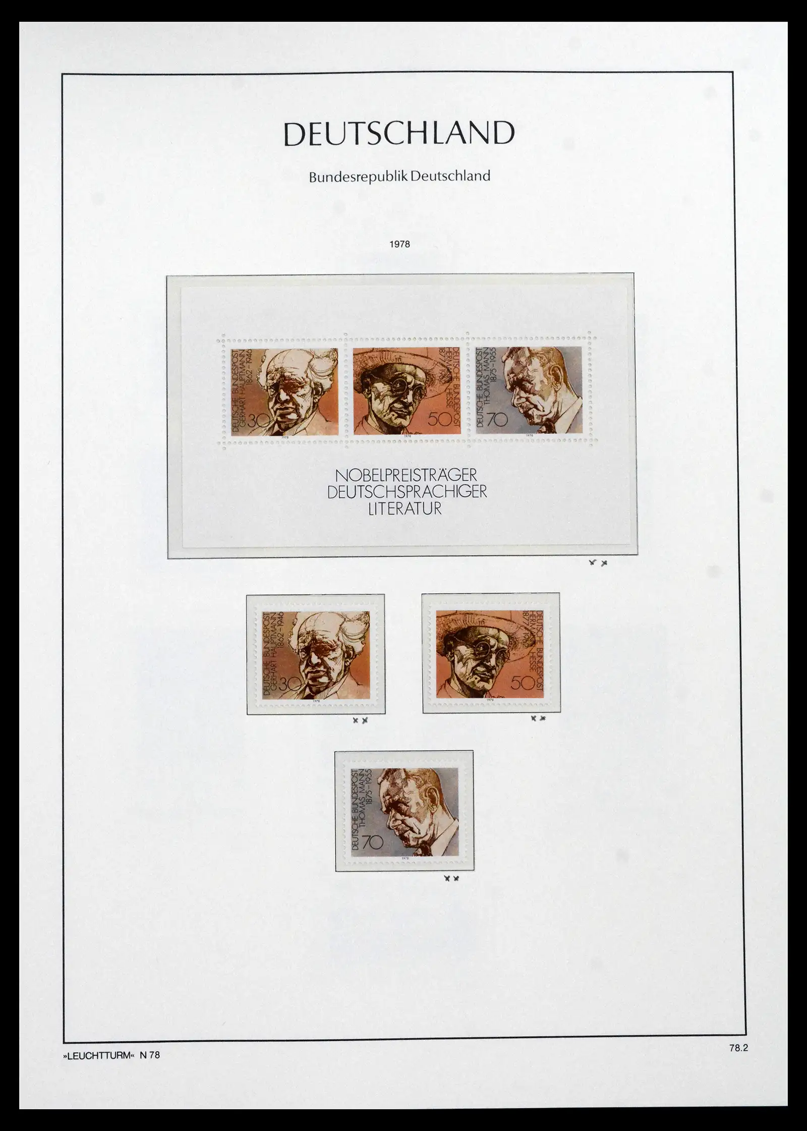 41704 0091 - Postzegelverzameling 41704 Bund compleet 1949-2022.