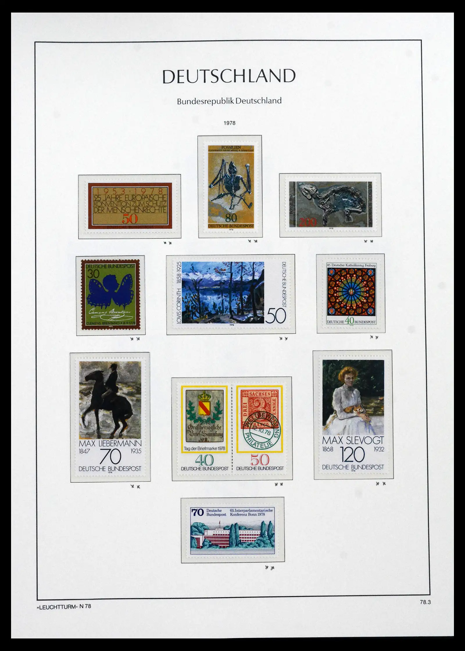 41704 0092 - Postzegelverzameling 41704 Bund compleet 1949-2022.