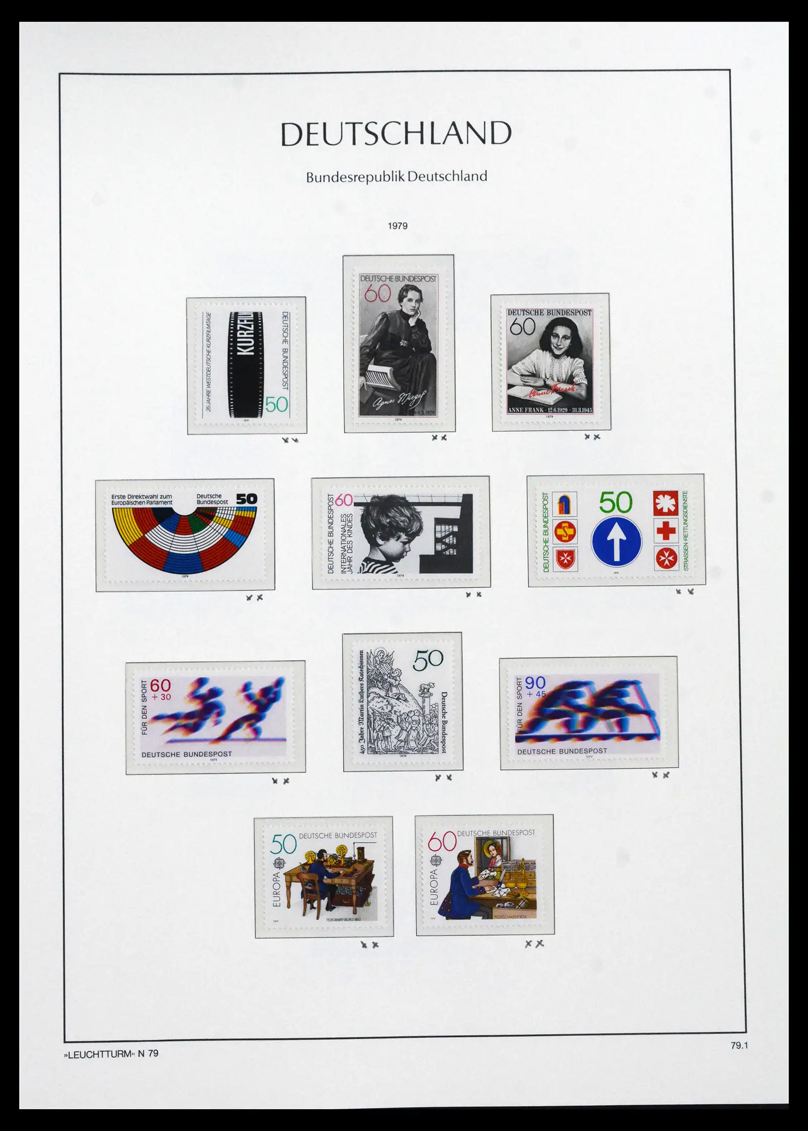 41704 0095 - Postzegelverzameling 41704 Bund compleet 1949-2022.