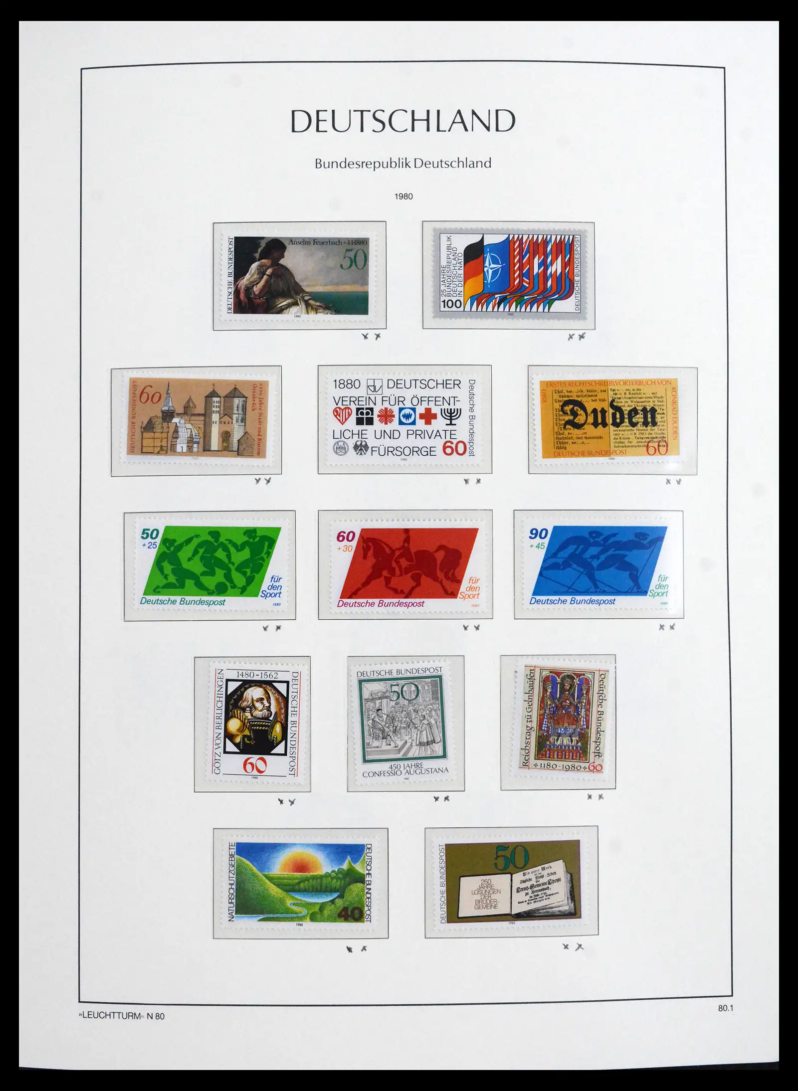 41704 0099 - Postzegelverzameling 41704 Bund compleet 1949-2022.