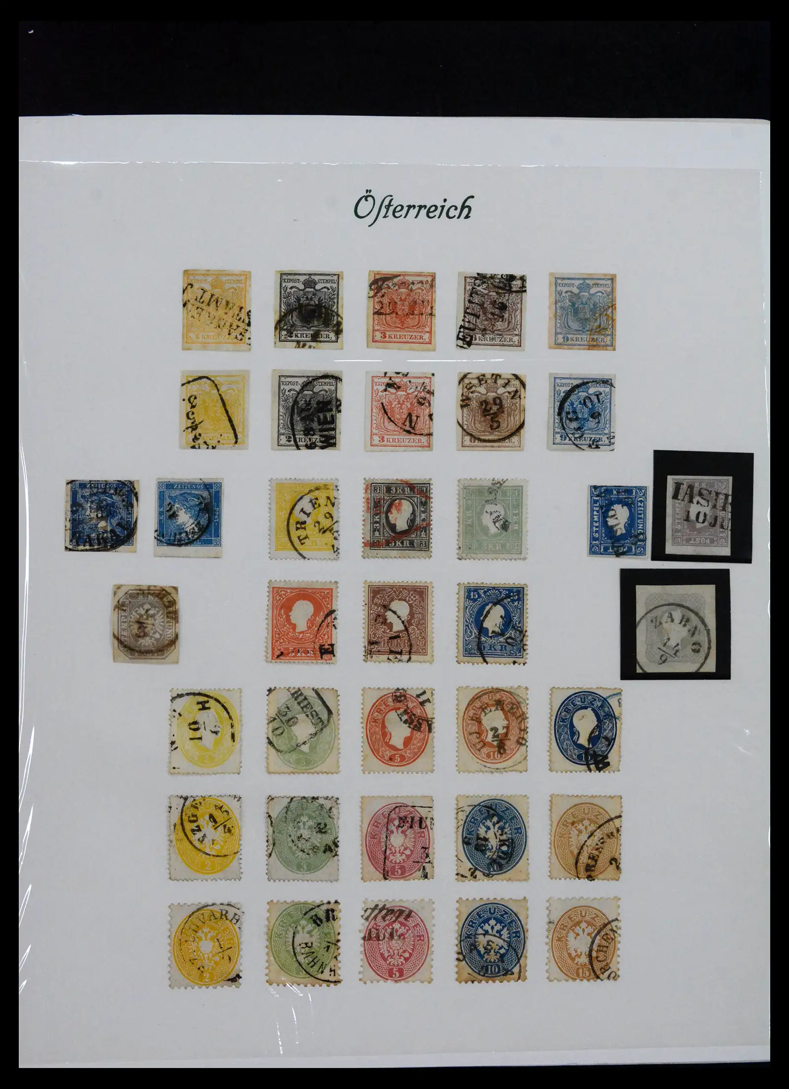 41705 0001 - Stamp collection 41705 Austria and territories complete 1850-1957.