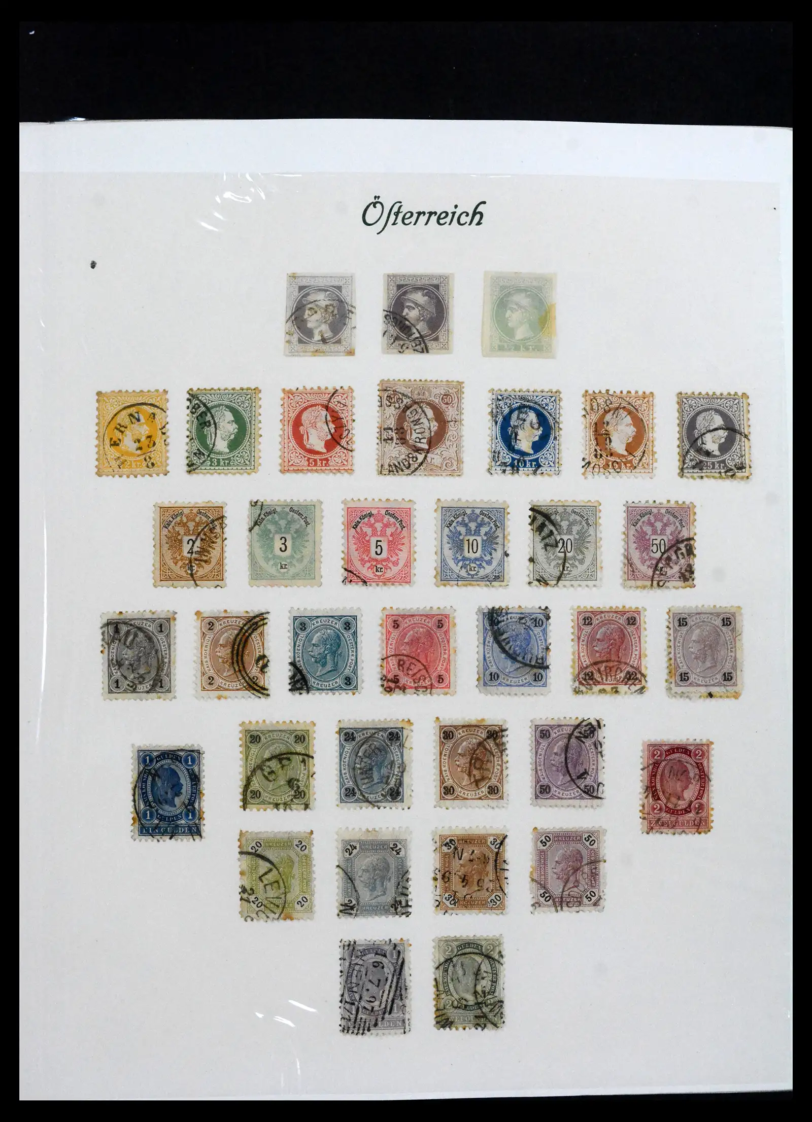 41705 0003 - Stamp collection 41705 Austria and territories complete 1850-1957.