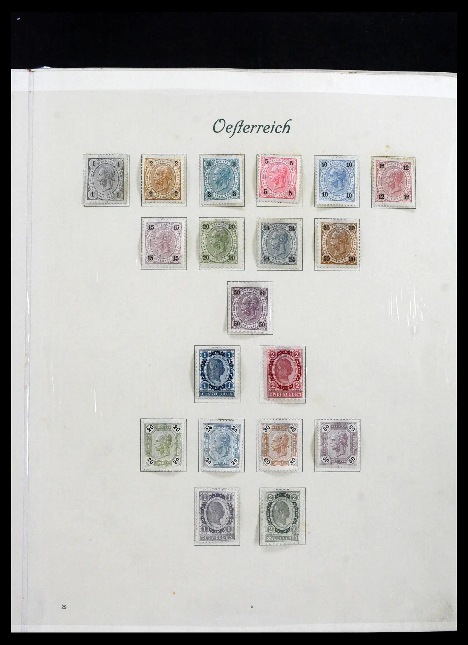 41705 0004 - Stamp collection 41705 Austria and territories complete 1850-1957.