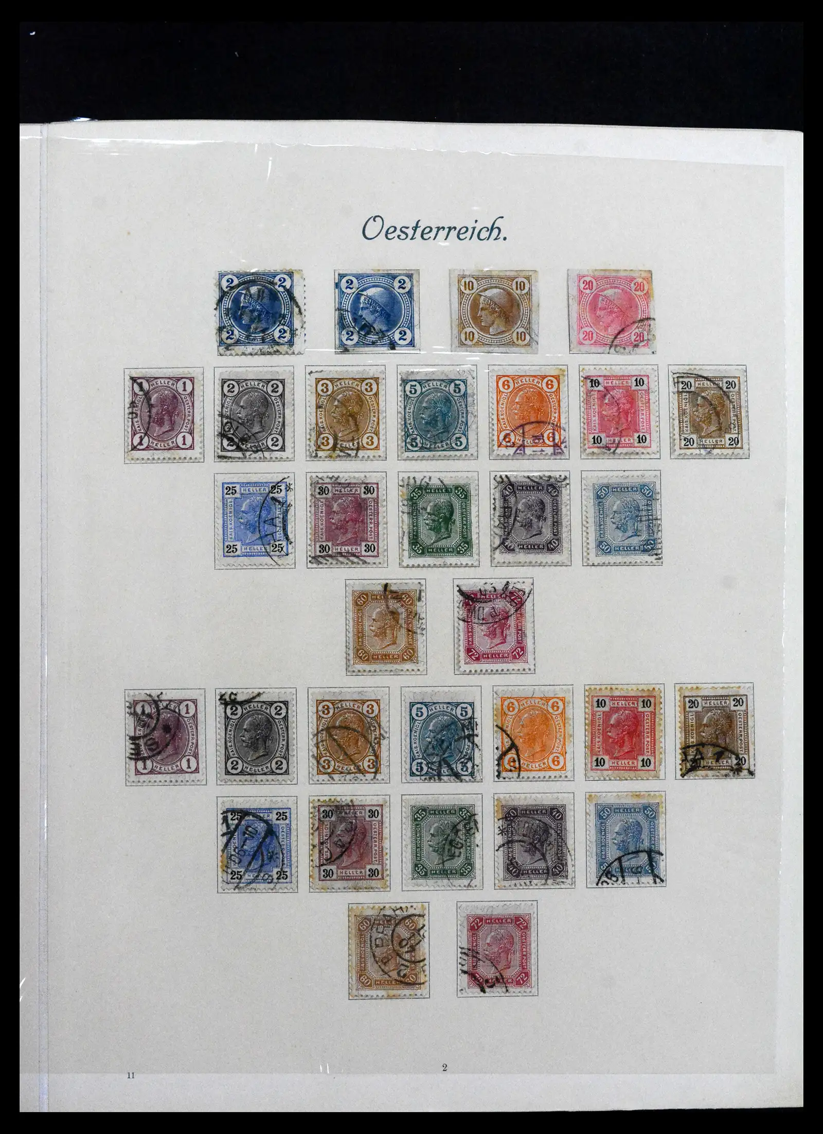41705 0007 - Stamp collection 41705 Austria and territories complete 1850-1957.