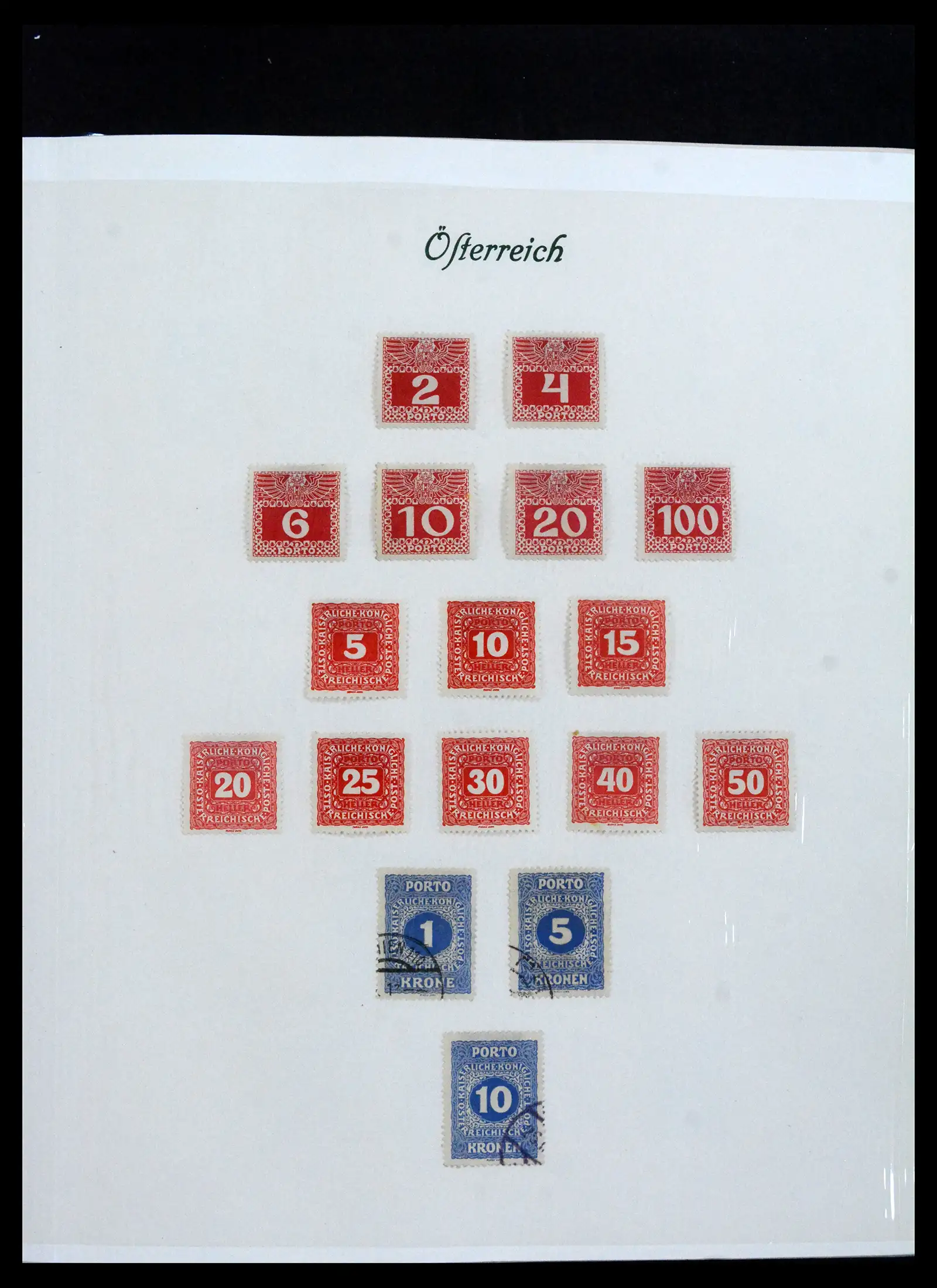 41705 0011 - Stamp collection 41705 Austria and territories complete 1850-1957.