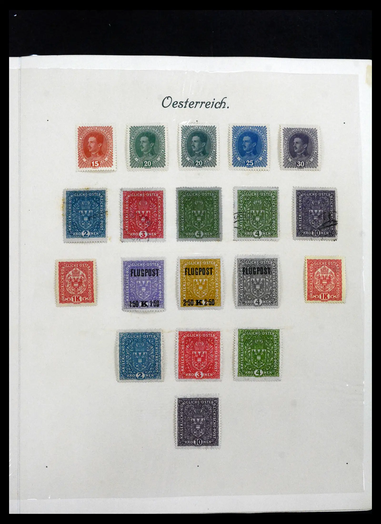 41705 0015 - Stamp collection 41705 Austria and territories complete 1850-1957.