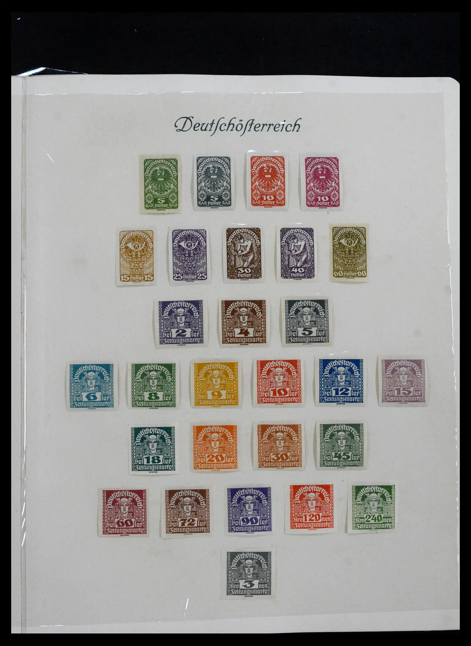 41705 0020 - Stamp collection 41705 Austria and territories complete 1850-1957.