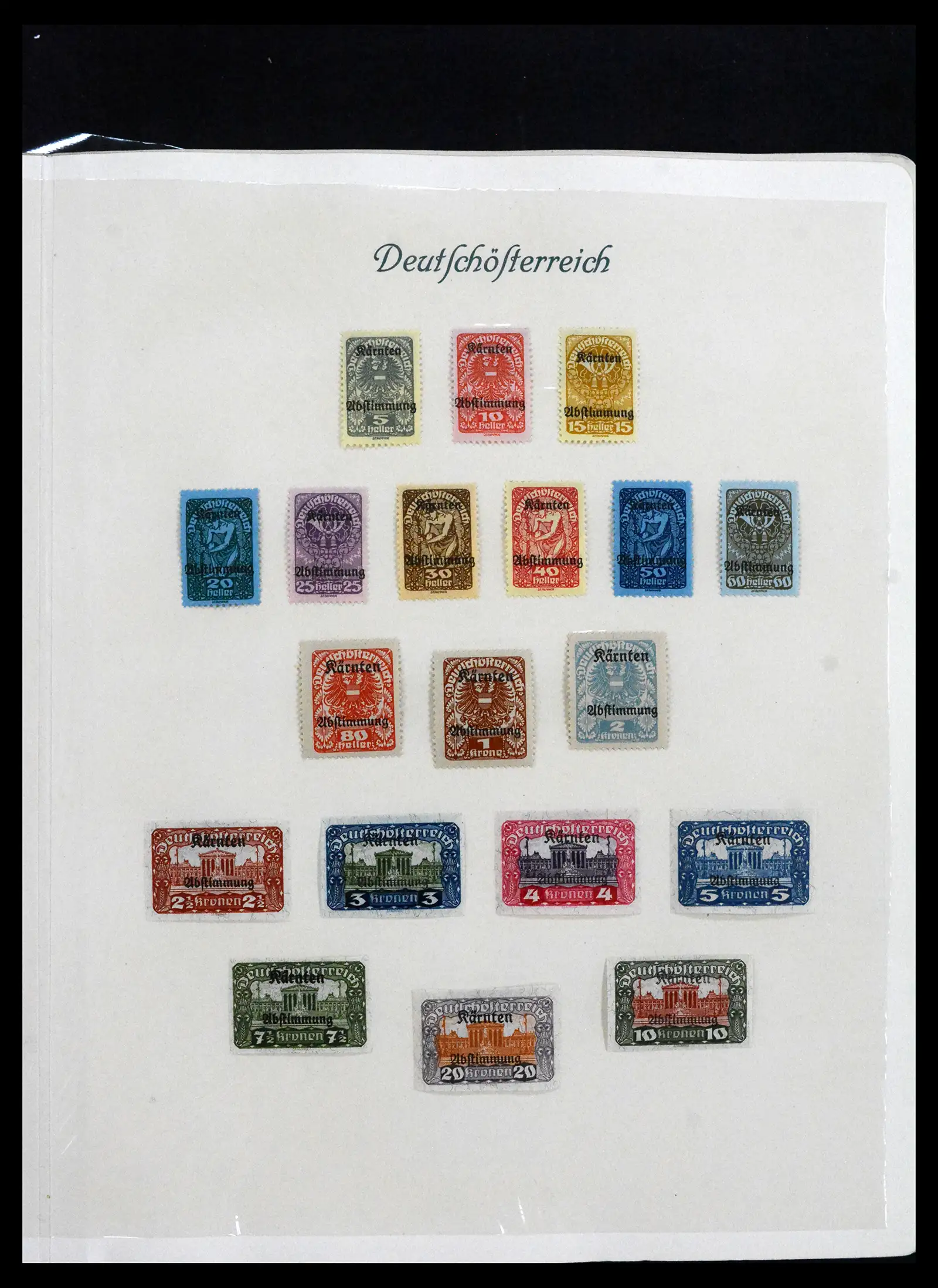 41705 0024 - Stamp collection 41705 Austria and territories complete 1850-1957.