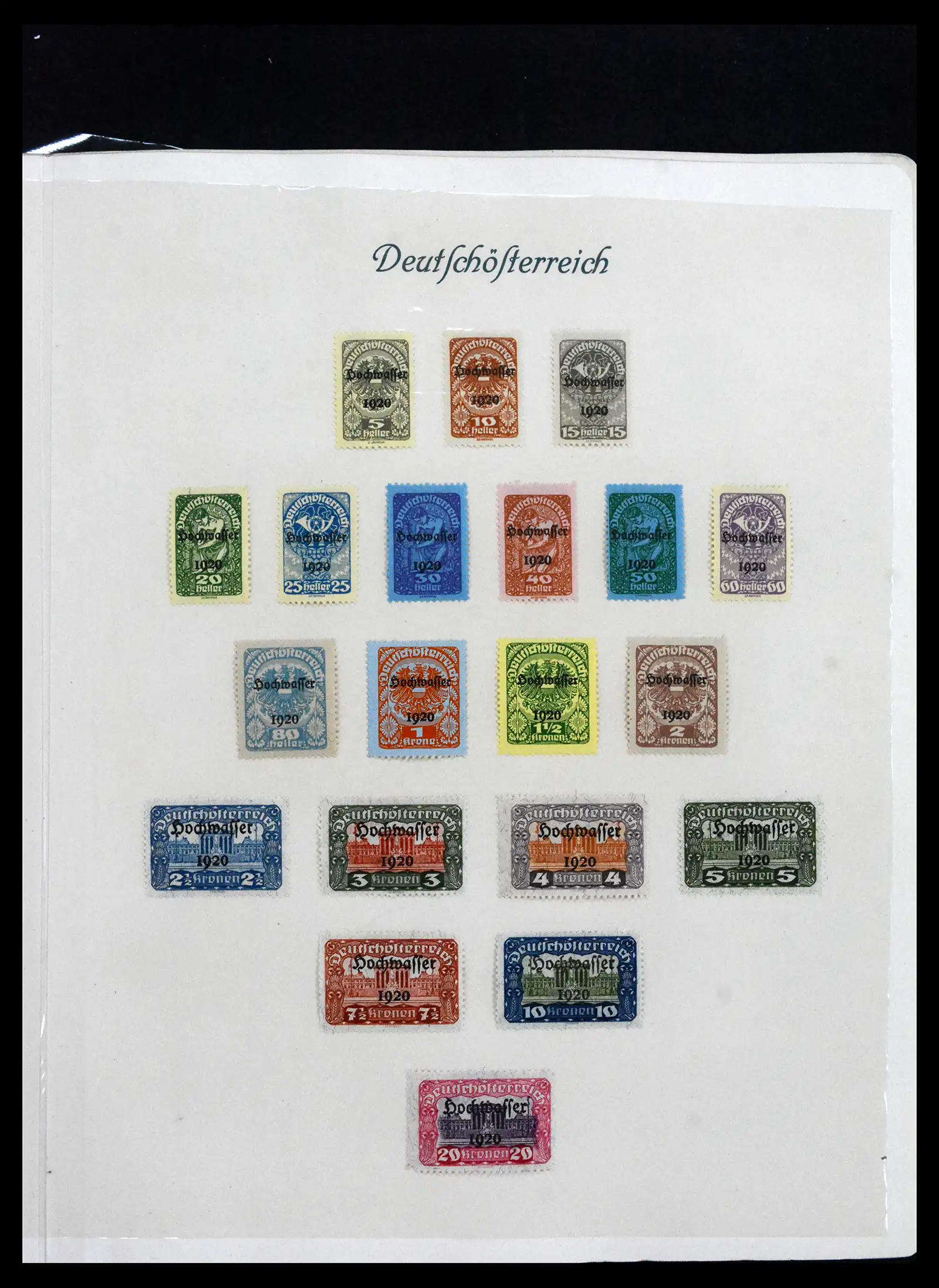 41705 0025 - Stamp collection 41705 Austria and territories complete 1850-1957.