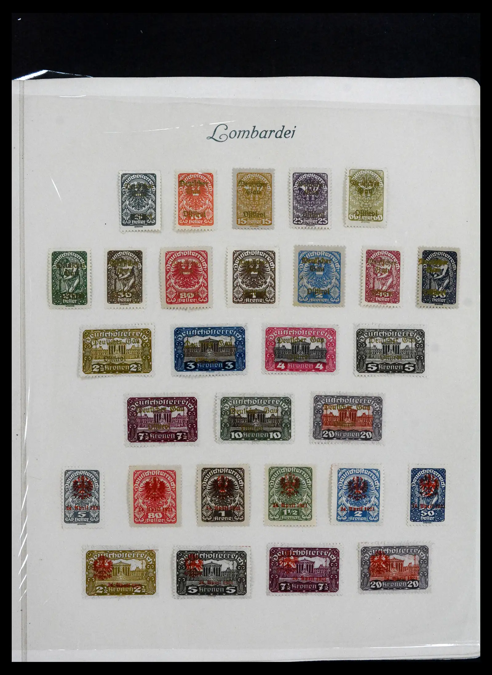 41705 0027 - Stamp collection 41705 Austria and territories complete 1850-1957.