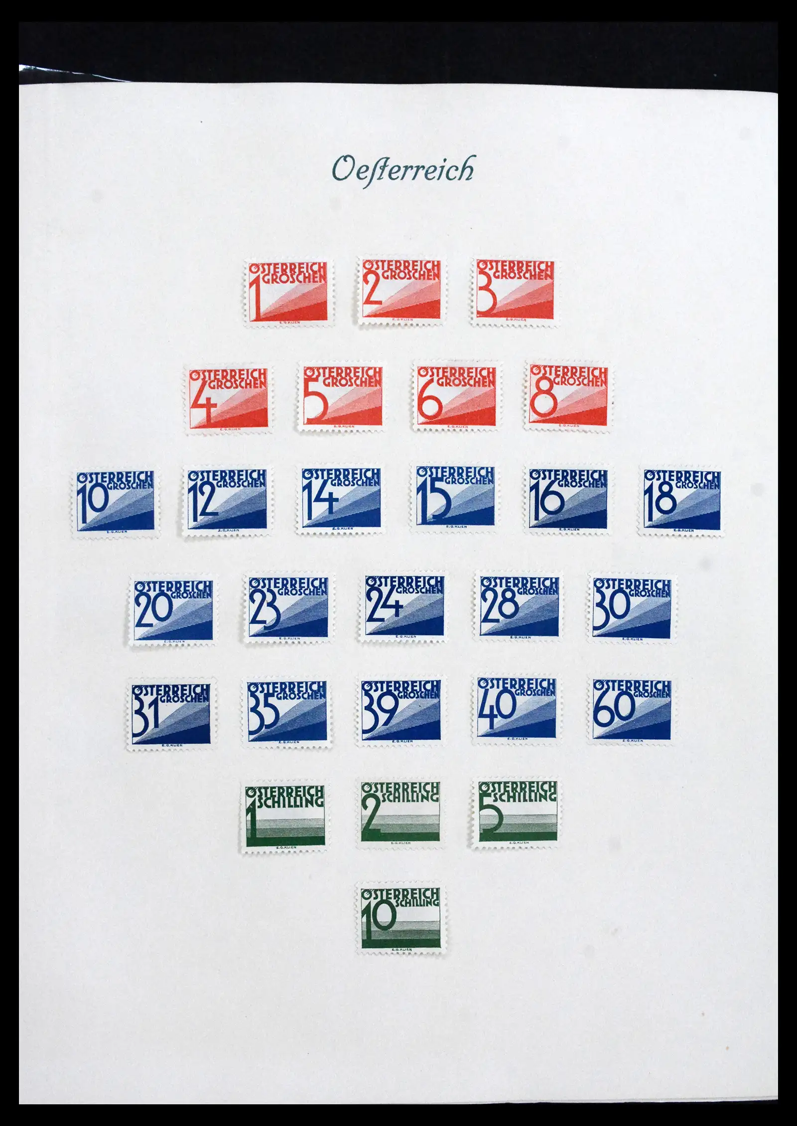 41705 0033 - Stamp collection 41705 Austria and territories complete 1850-1957.