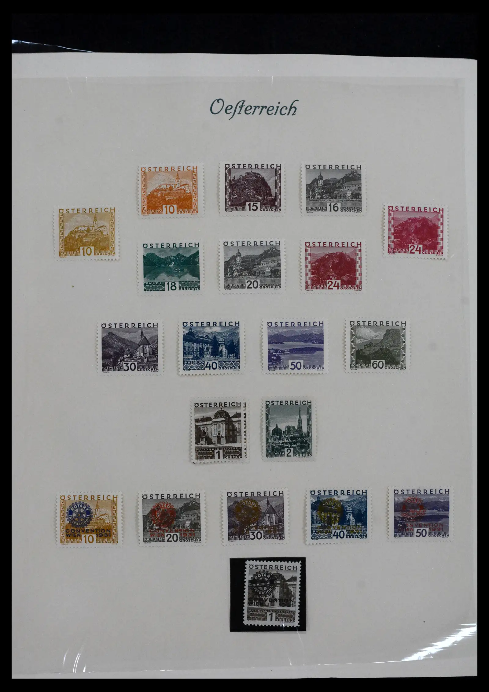 41705 0035 - Stamp collection 41705 Austria and territories complete 1850-1957.