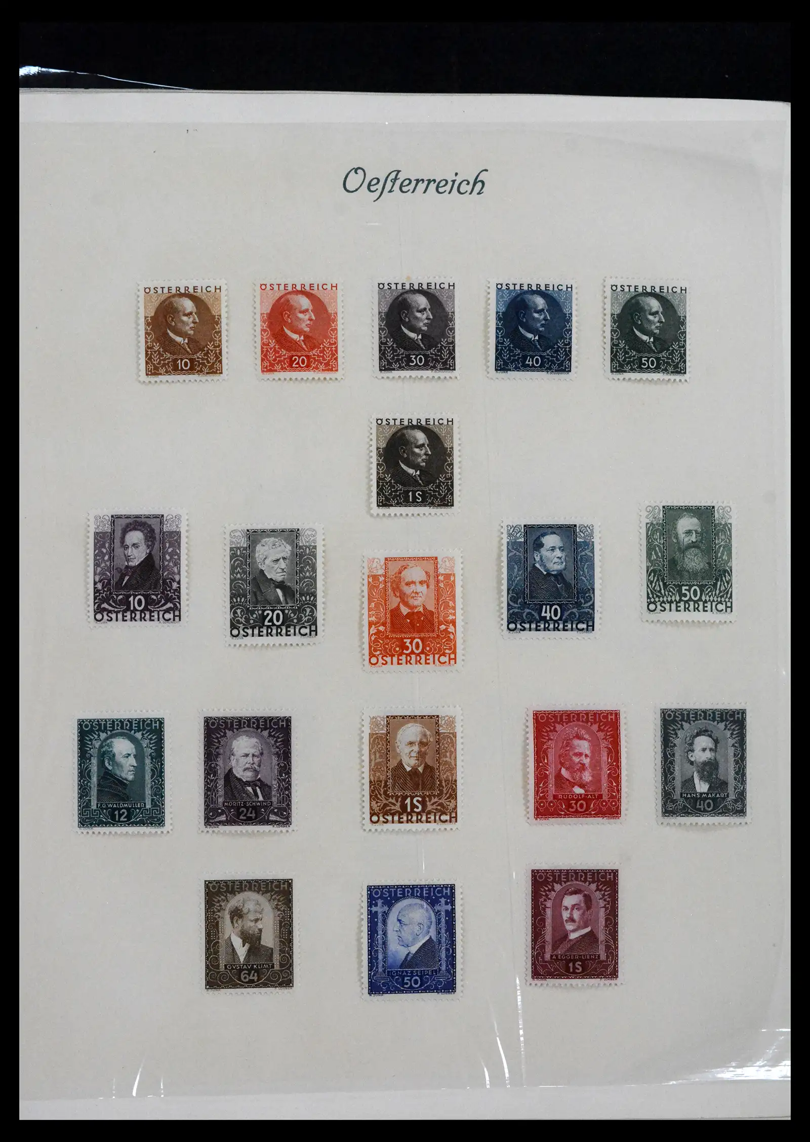41705 0043 - Stamp collection 41705 Austria and territories complete 1850-1957.
