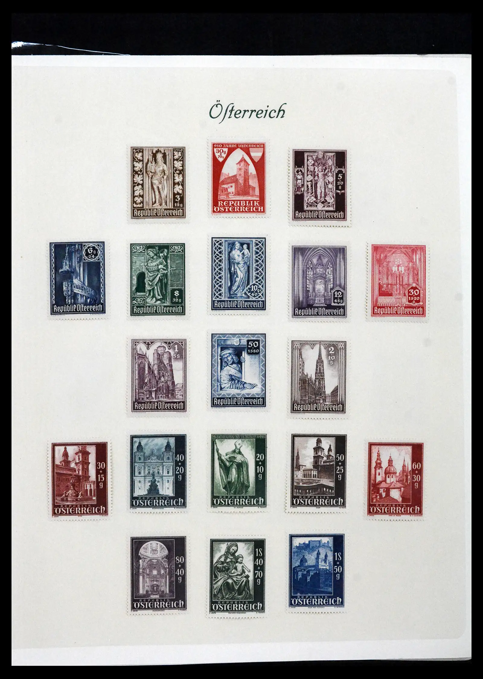 41705 0058 - Stamp collection 41705 Austria and territories complete 1850-1957.